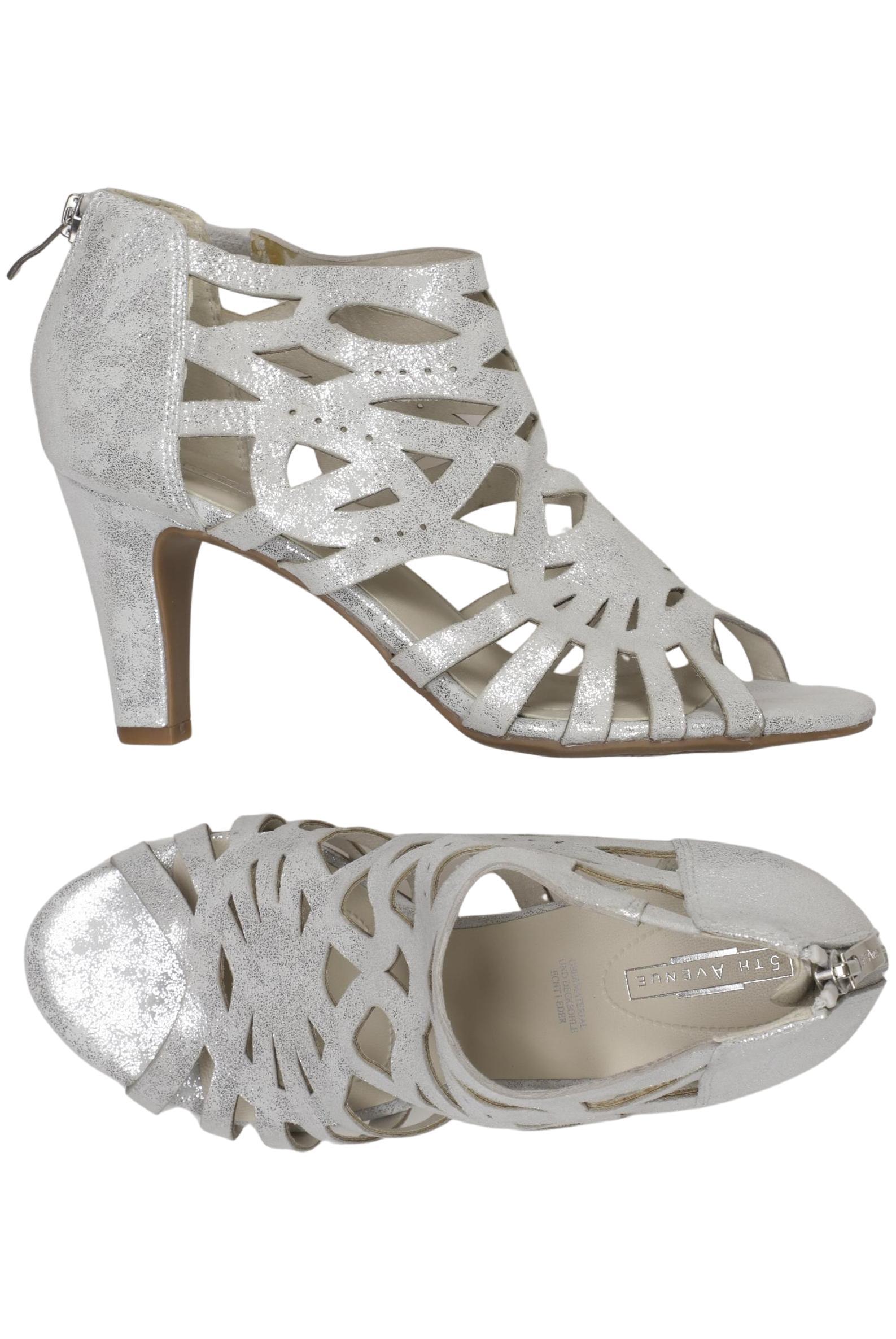 

5th Avenue Damen Sandale, grau, Gr. 38