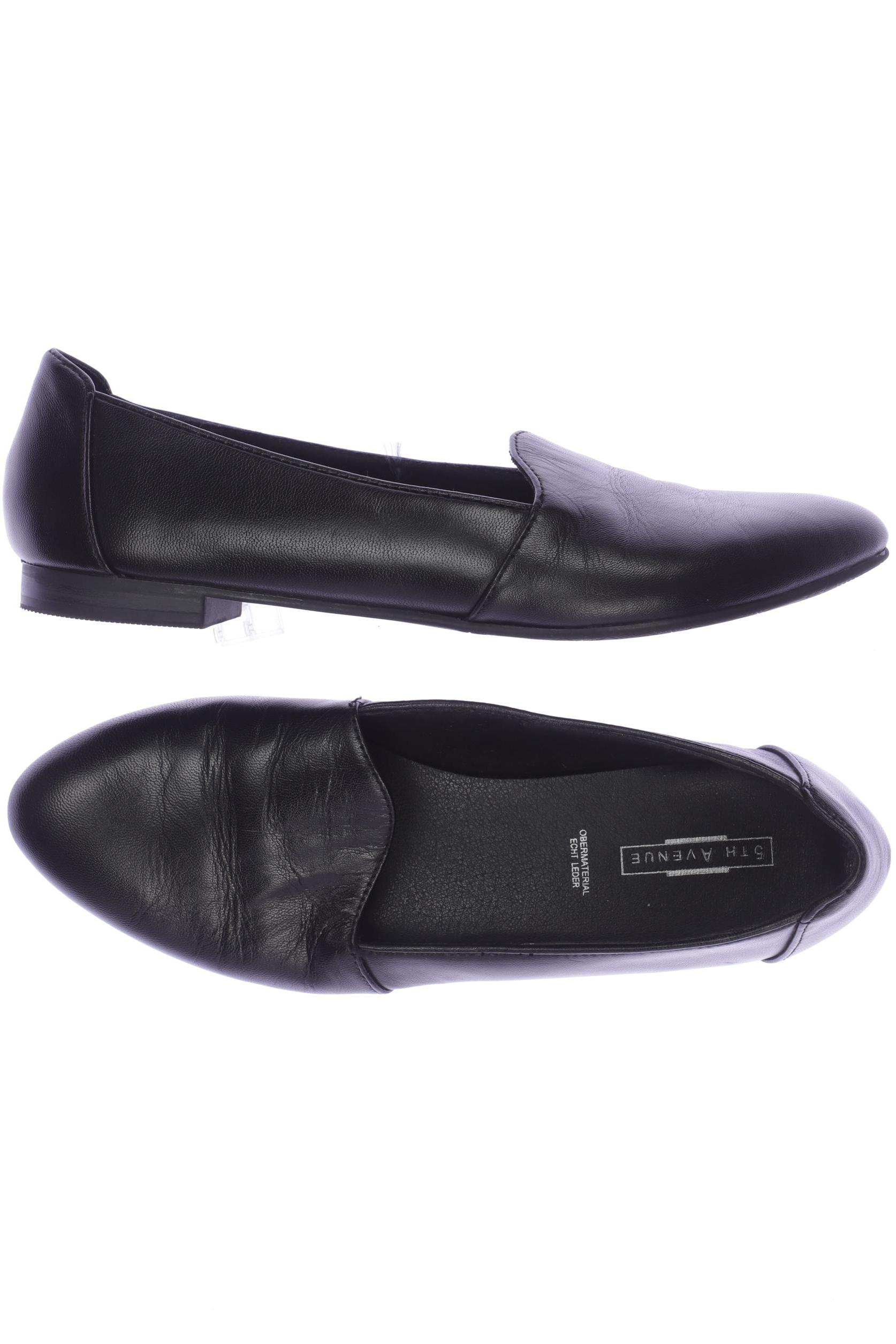 

5th Avenue Damen Ballerinas, schwarz, Gr. 38