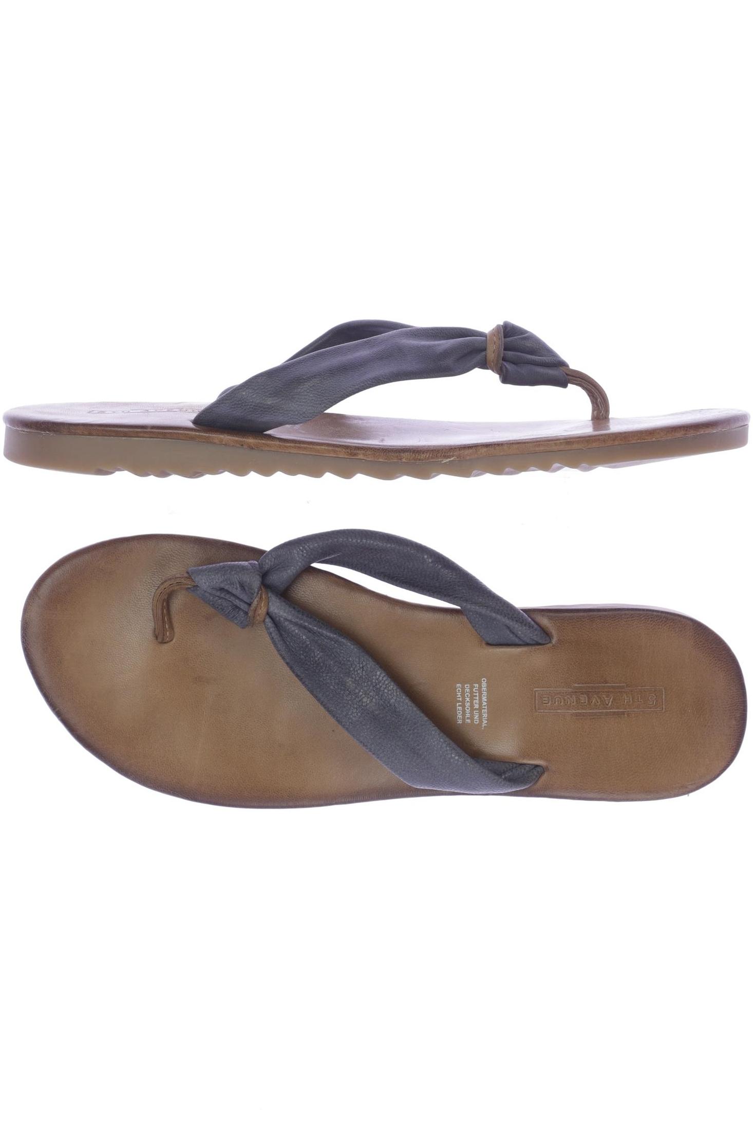 

5th Avenue Damen Sandale, blau, Gr. 40