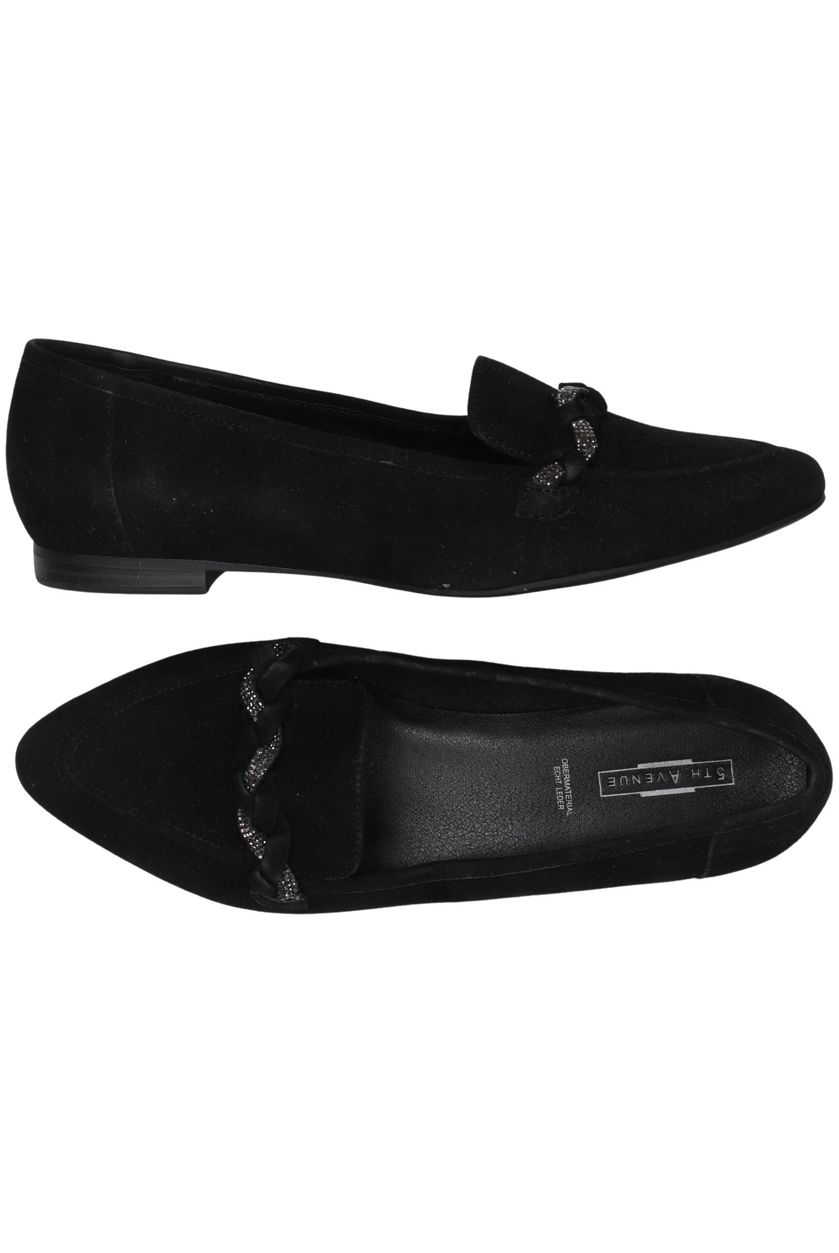 

5th Avenue Damen Ballerinas, schwarz, Gr. 40