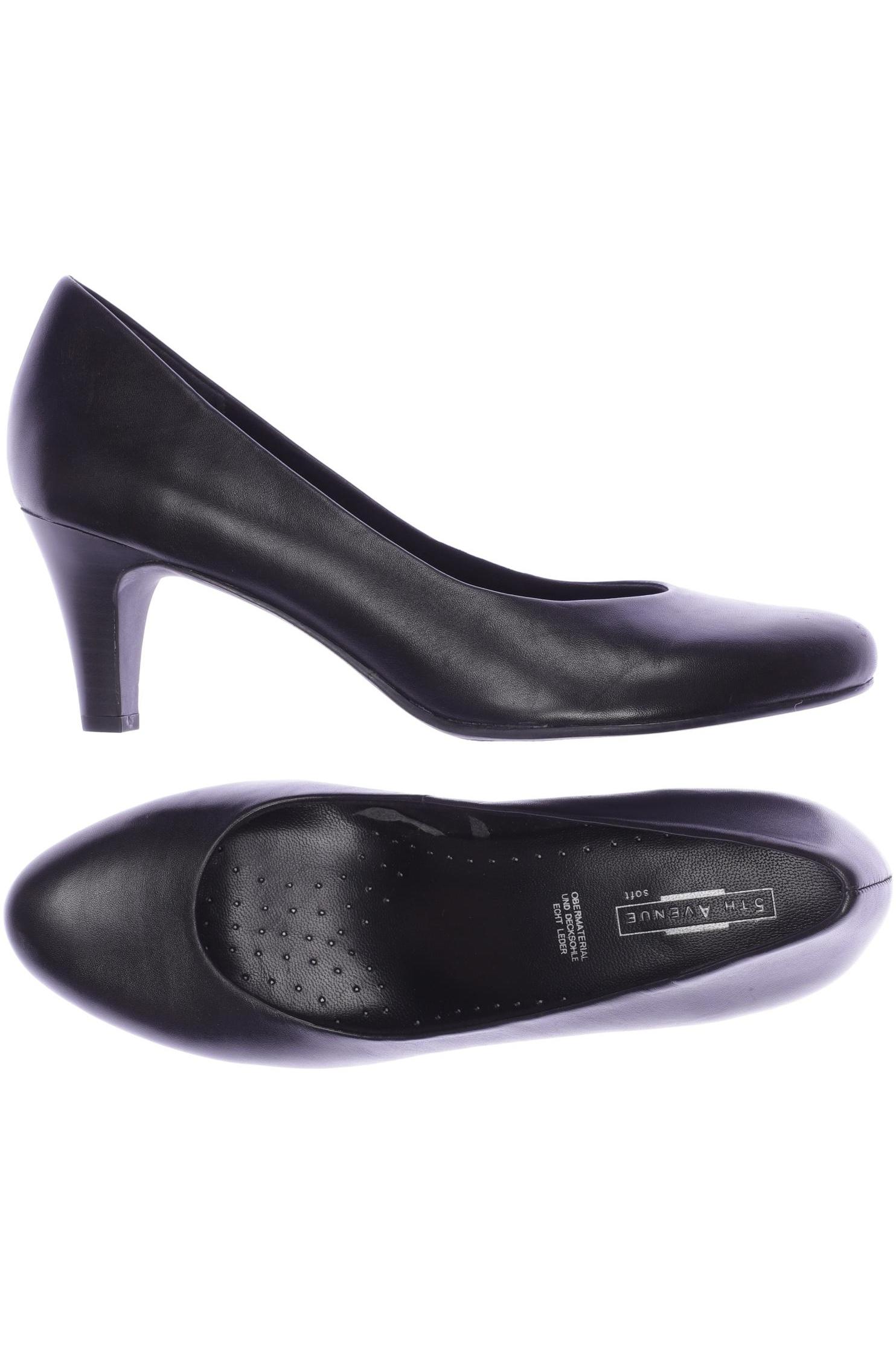 

5th Avenue Damen Pumps, schwarz, Gr. 38.5