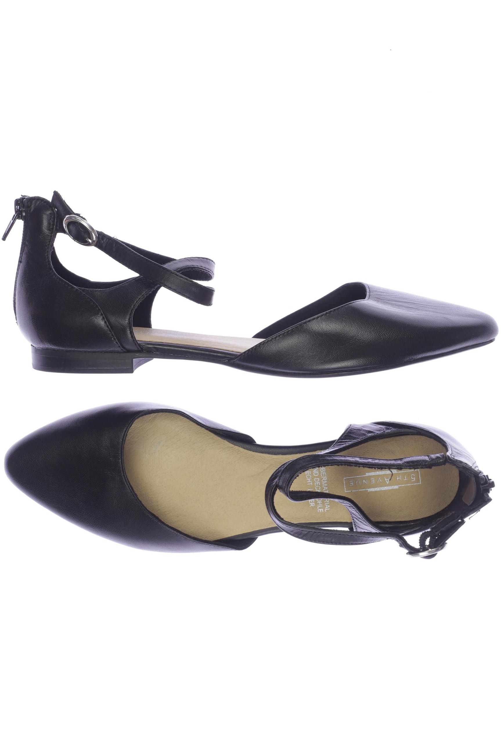 

5th Avenue Damen Ballerinas, schwarz