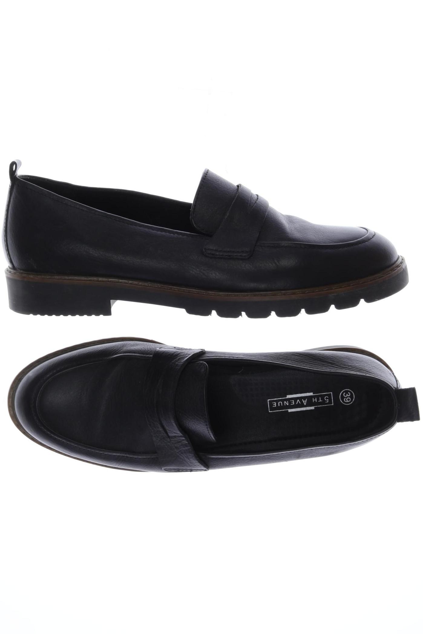 

5th Avenue Damen Halbschuh, schwarz, Gr. 39