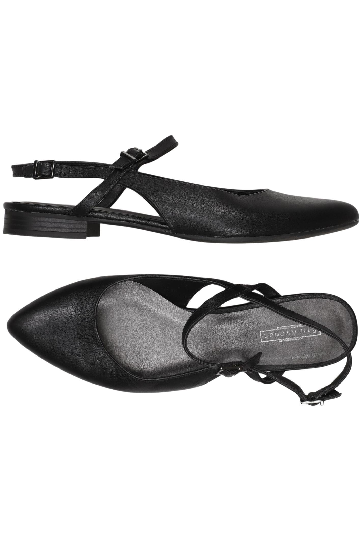 

5th Avenue Damen Ballerinas, schwarz, Gr. 39