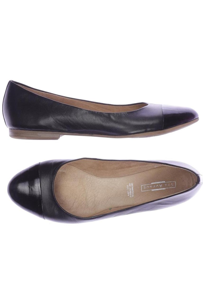 

5th Avenue Damen Ballerinas, schwarz, Gr. 38