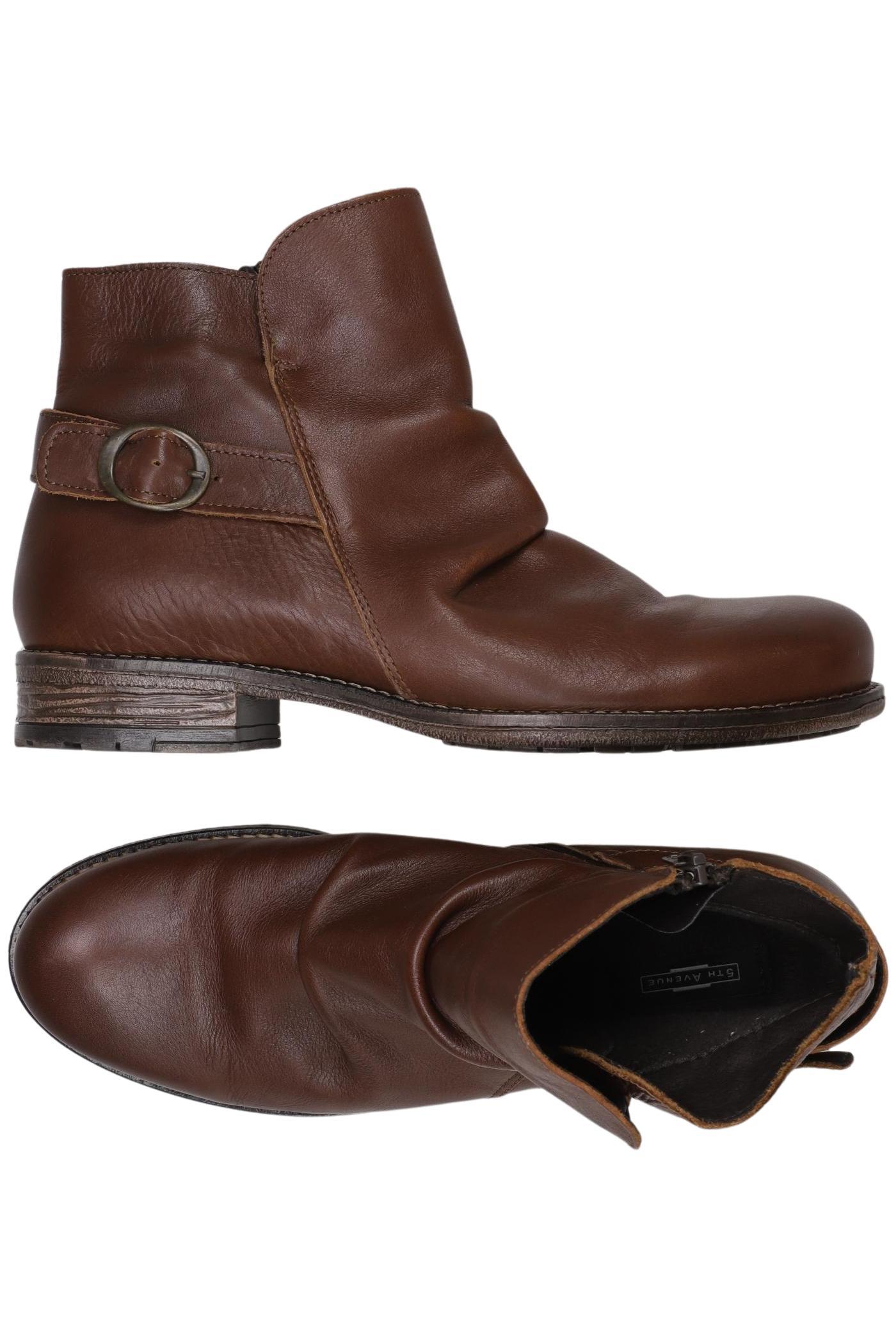 

5th Avenue Damen Stiefelette, braun, Gr. 40
