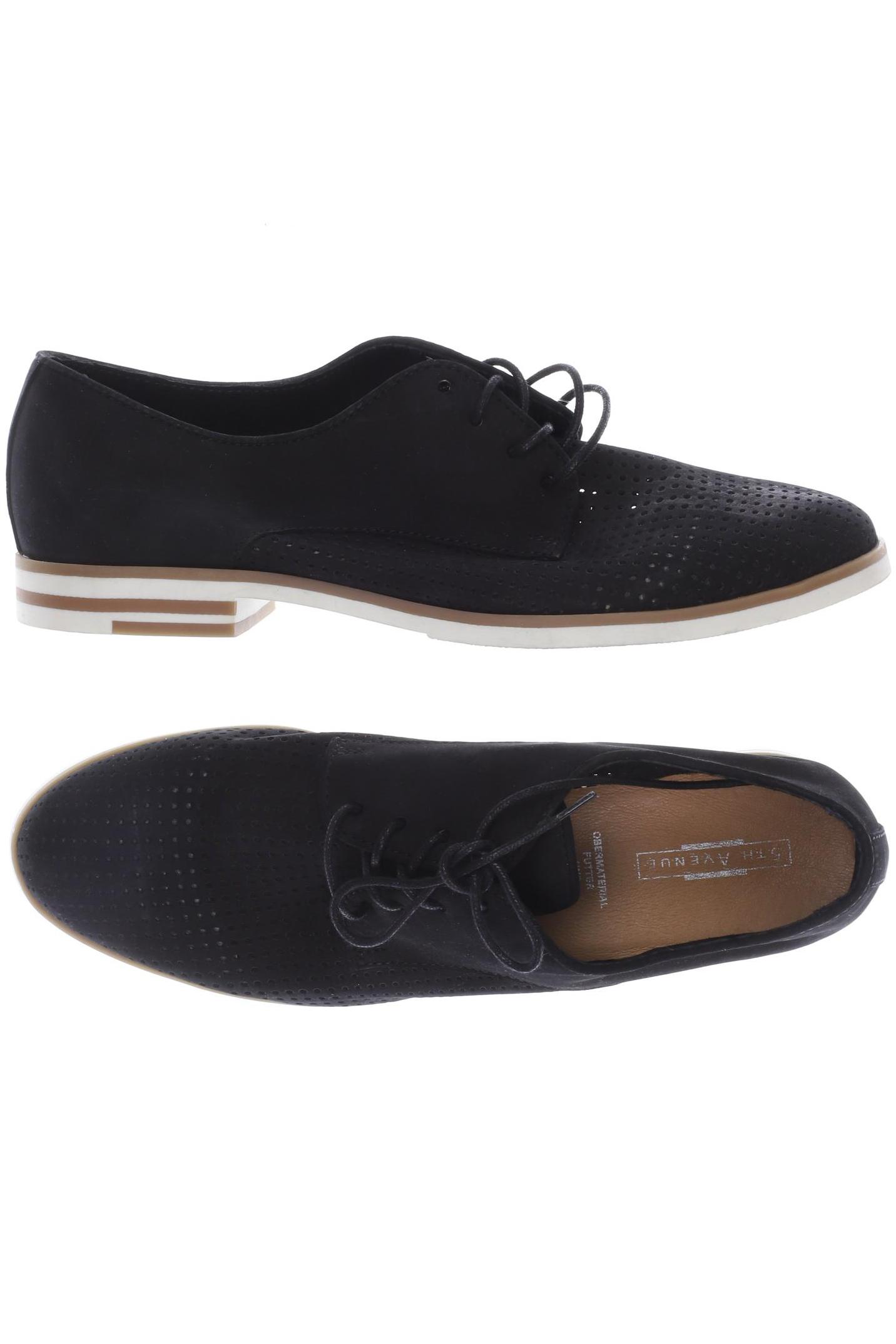 

5th Avenue Damen Halbschuh, schwarz, Gr. 37