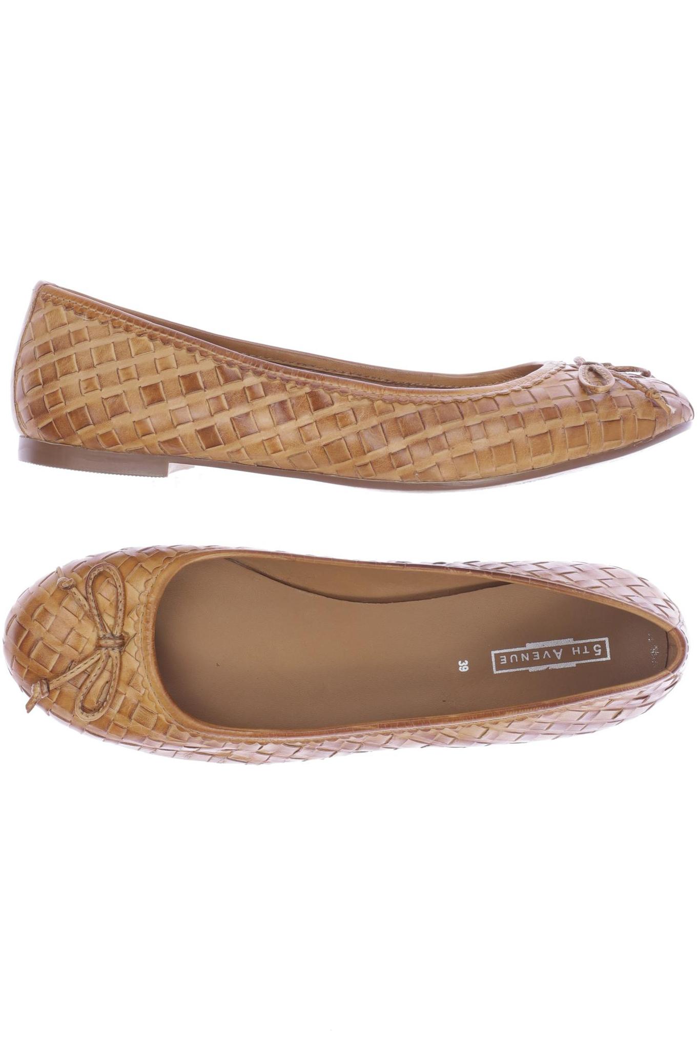 

5th Avenue Damen Ballerinas, braun, Gr. 39