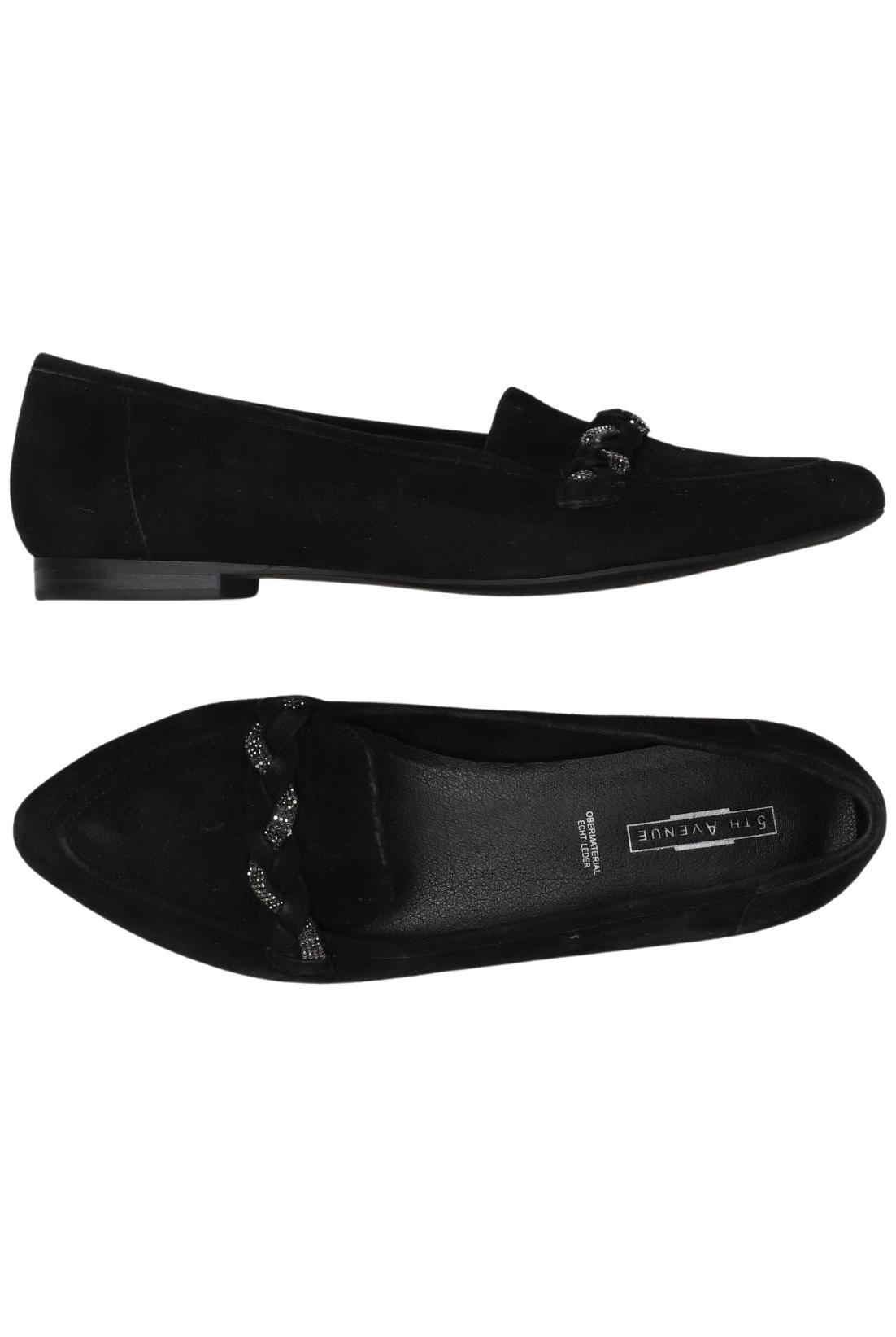 

5th Avenue Damen Halbschuh, schwarz, Gr. 39