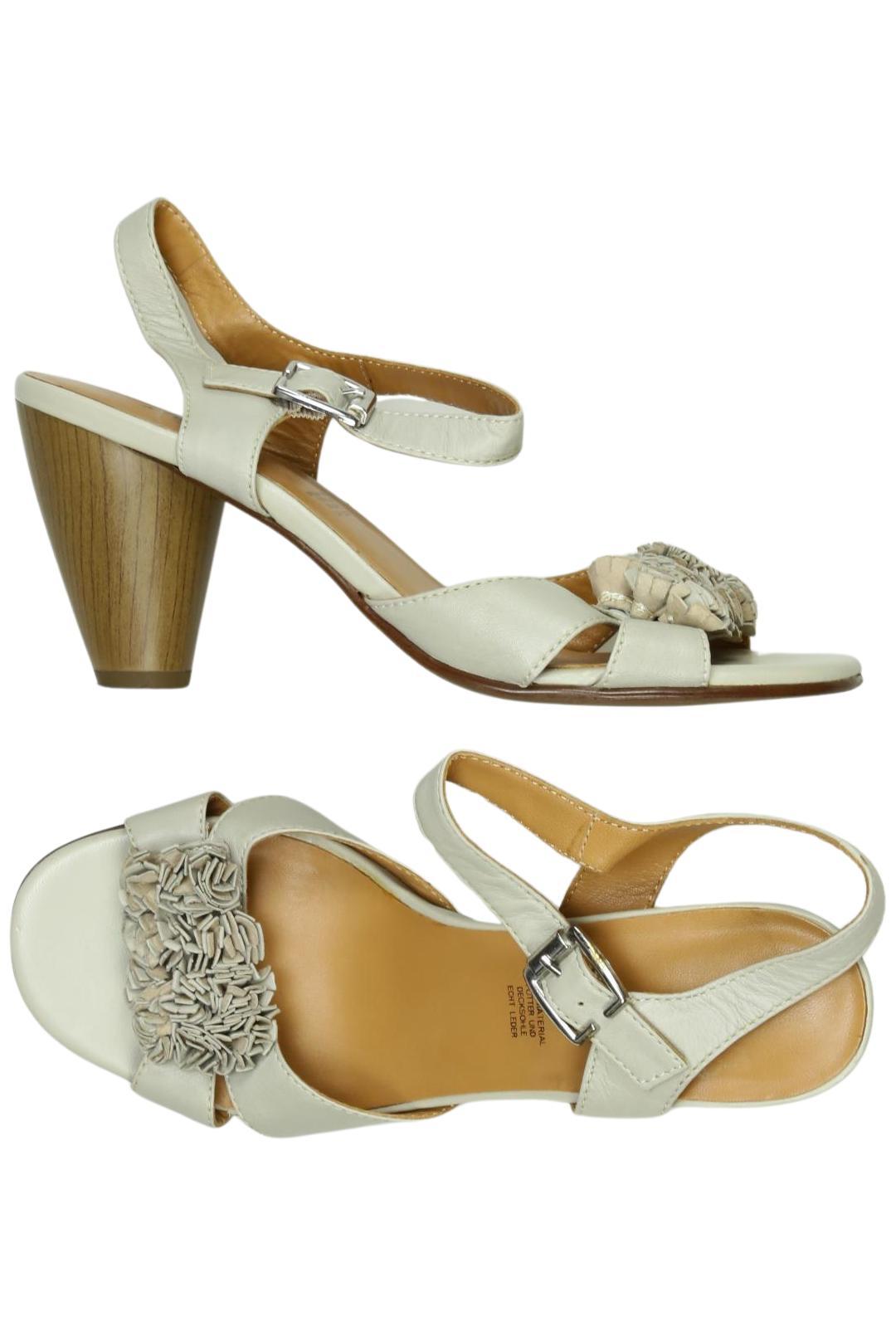 

5th Avenue Damen Sandale, cremeweiß, Gr. 40.5