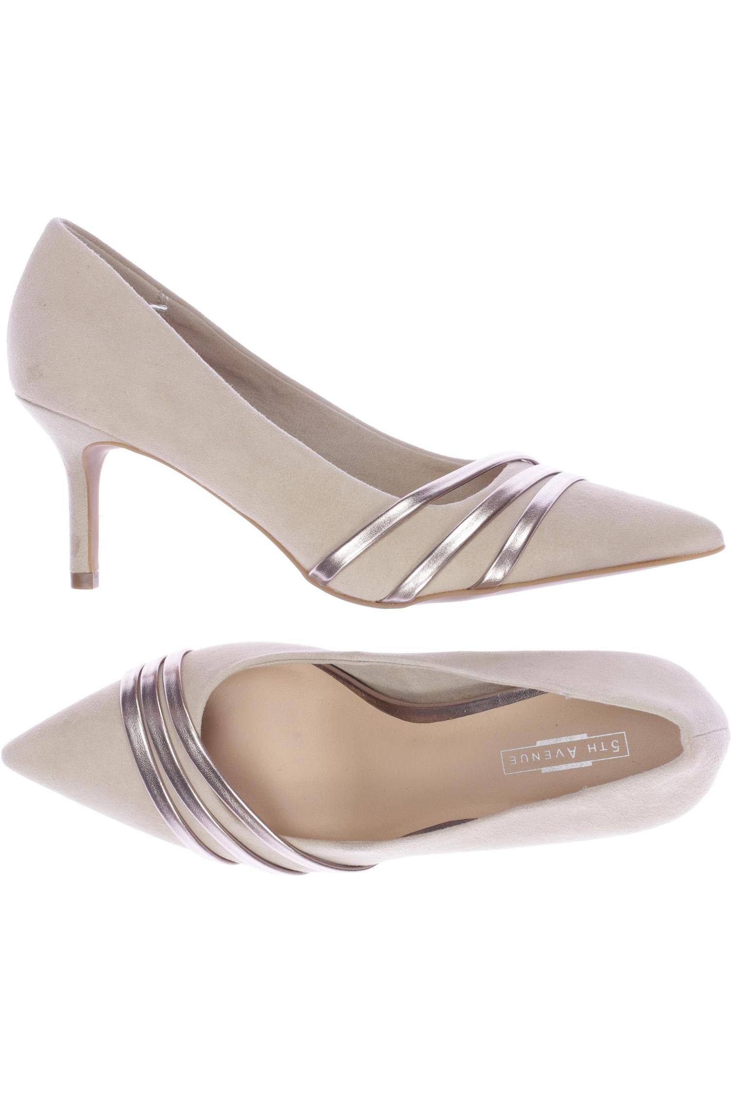 

5th Avenue Damen Pumps, cremeweiß, Gr. 38
