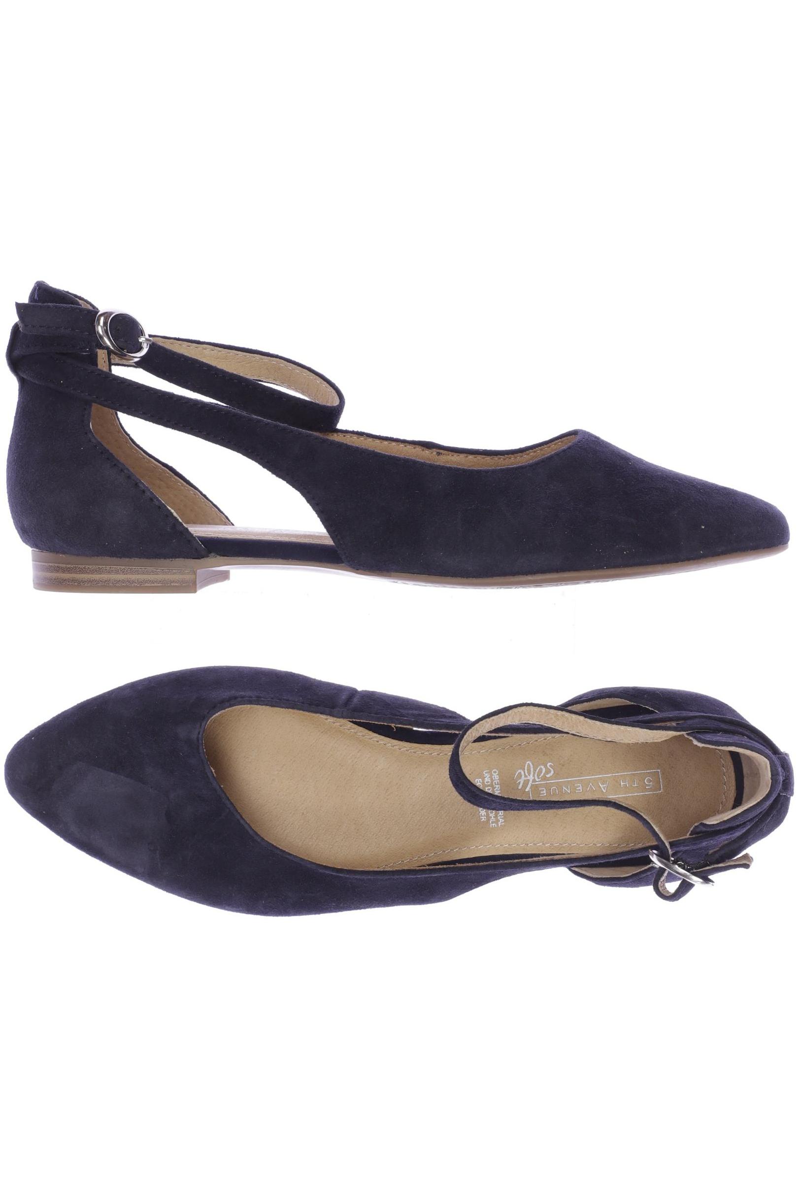 

5th Avenue Damen Ballerinas, marineblau, Gr. 38