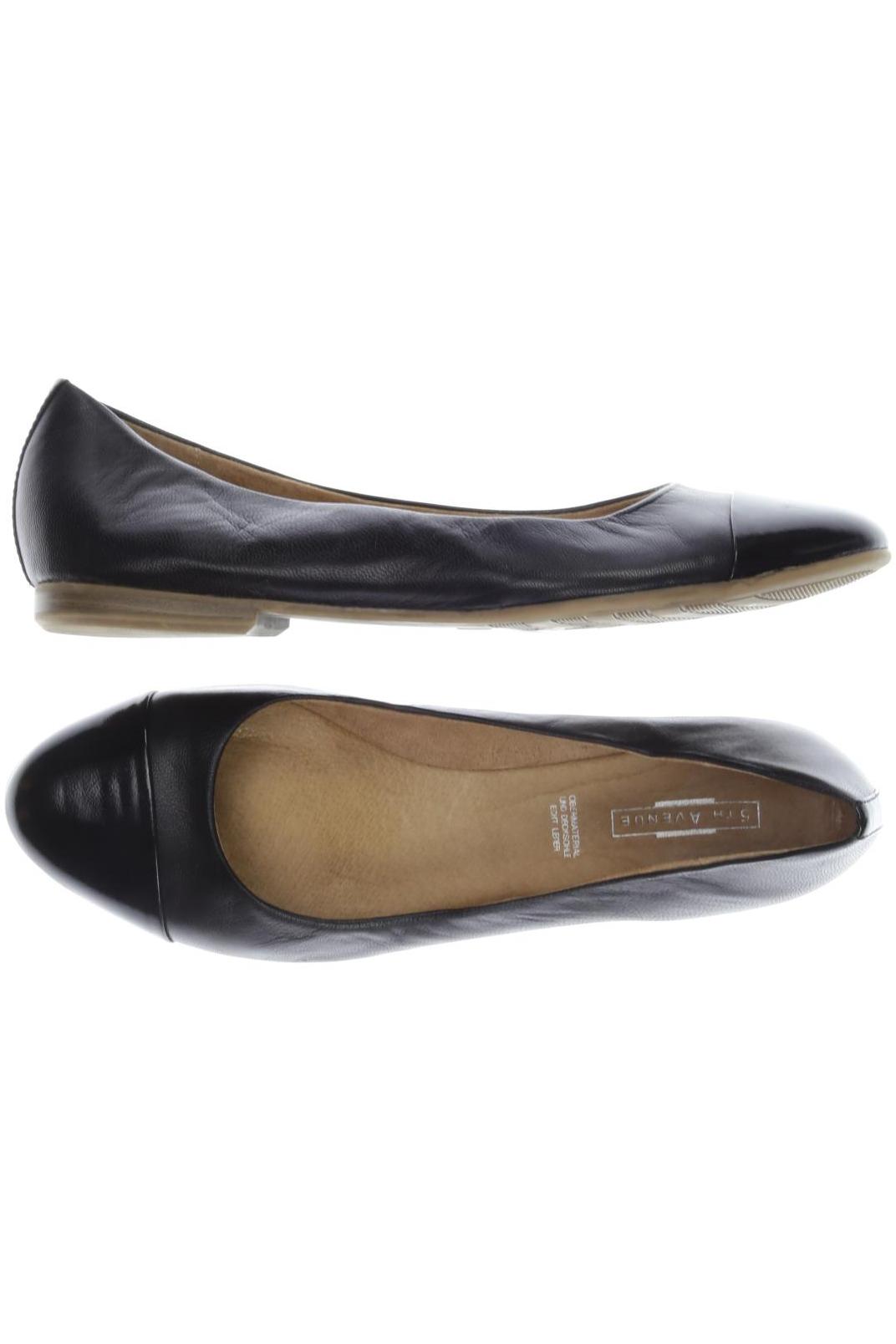 

5th Avenue Damen Ballerinas, schwarz, Gr. 39