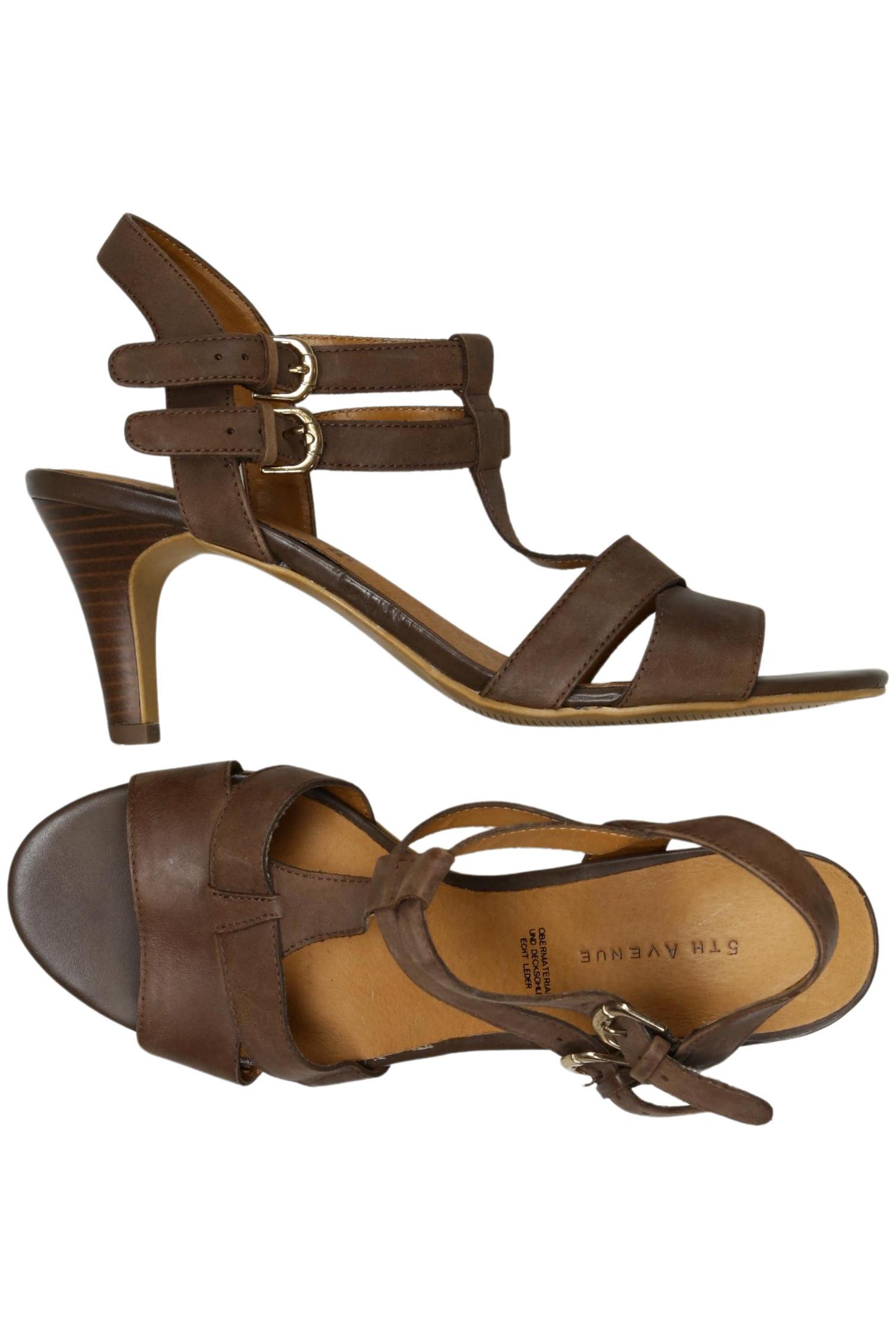 

5th Avenue Damen Sandale, braun, Gr. 41