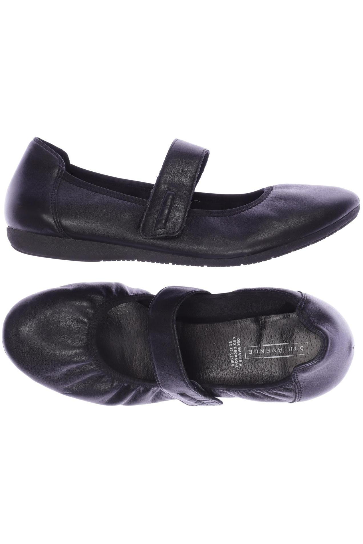 

5th Avenue Damen Ballerinas, schwarz, Gr. 39