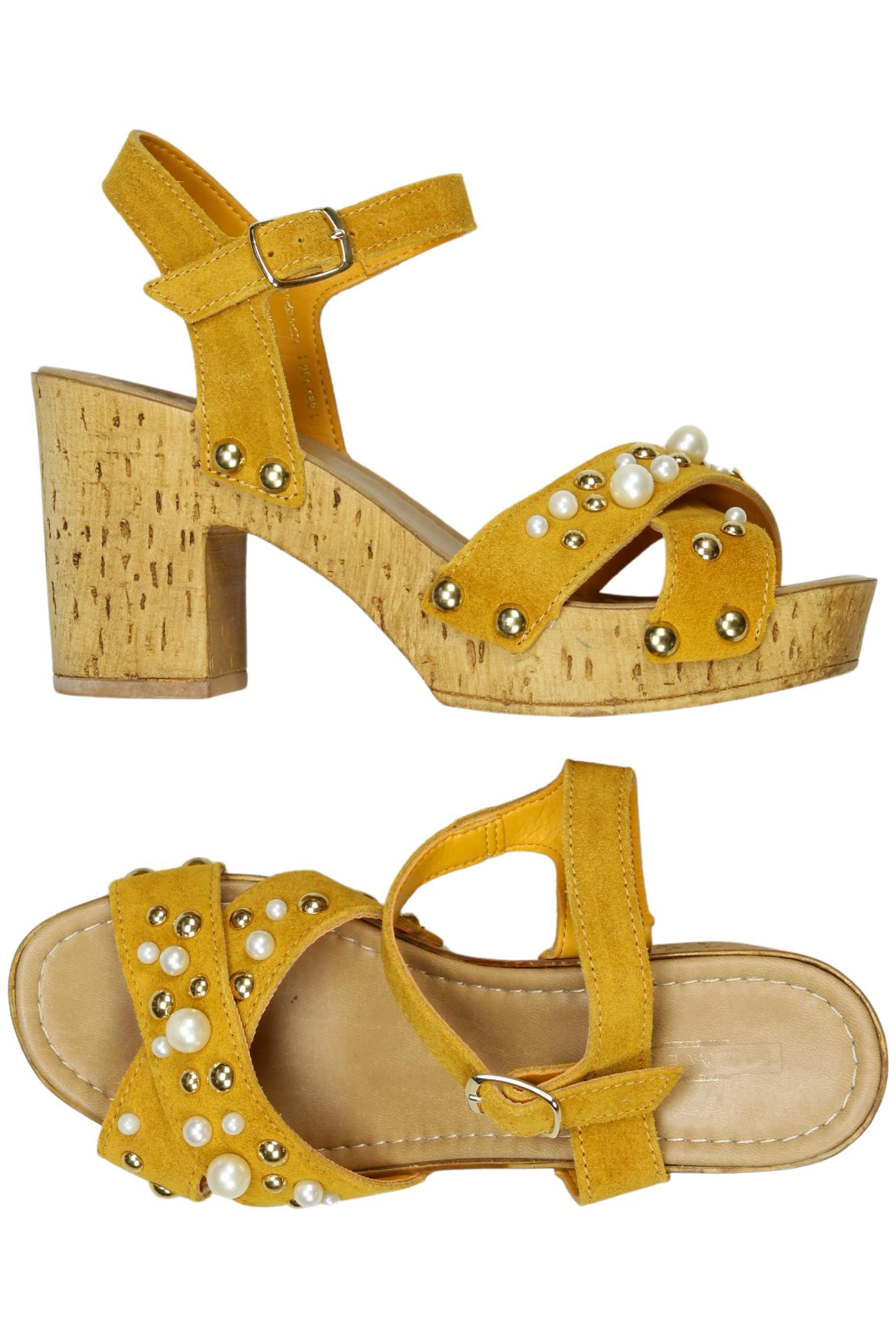 

5th Avenue Damen Sandale, gelb, Gr. 37