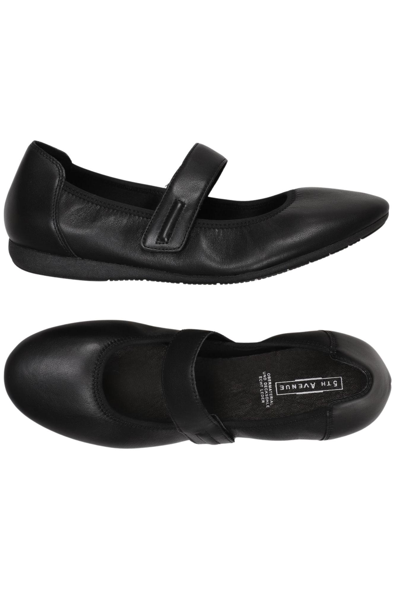 

5th Avenue Damen Ballerinas, schwarz, Gr. 40