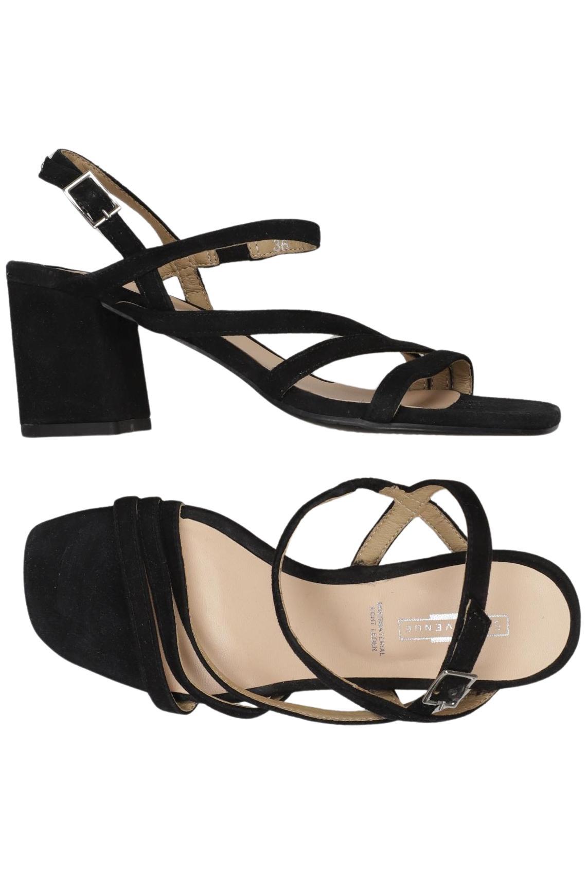 

5th Avenue Damen Sandale, schwarz, Gr. 36