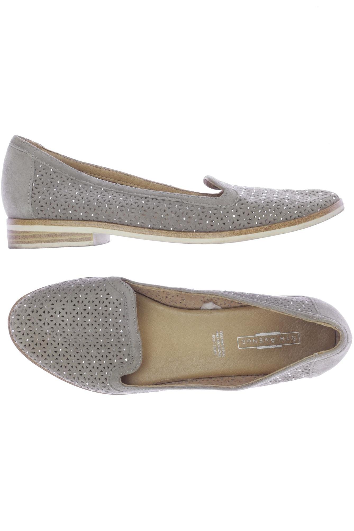 

5th Avenue Damen Ballerinas, grau, Gr. 37