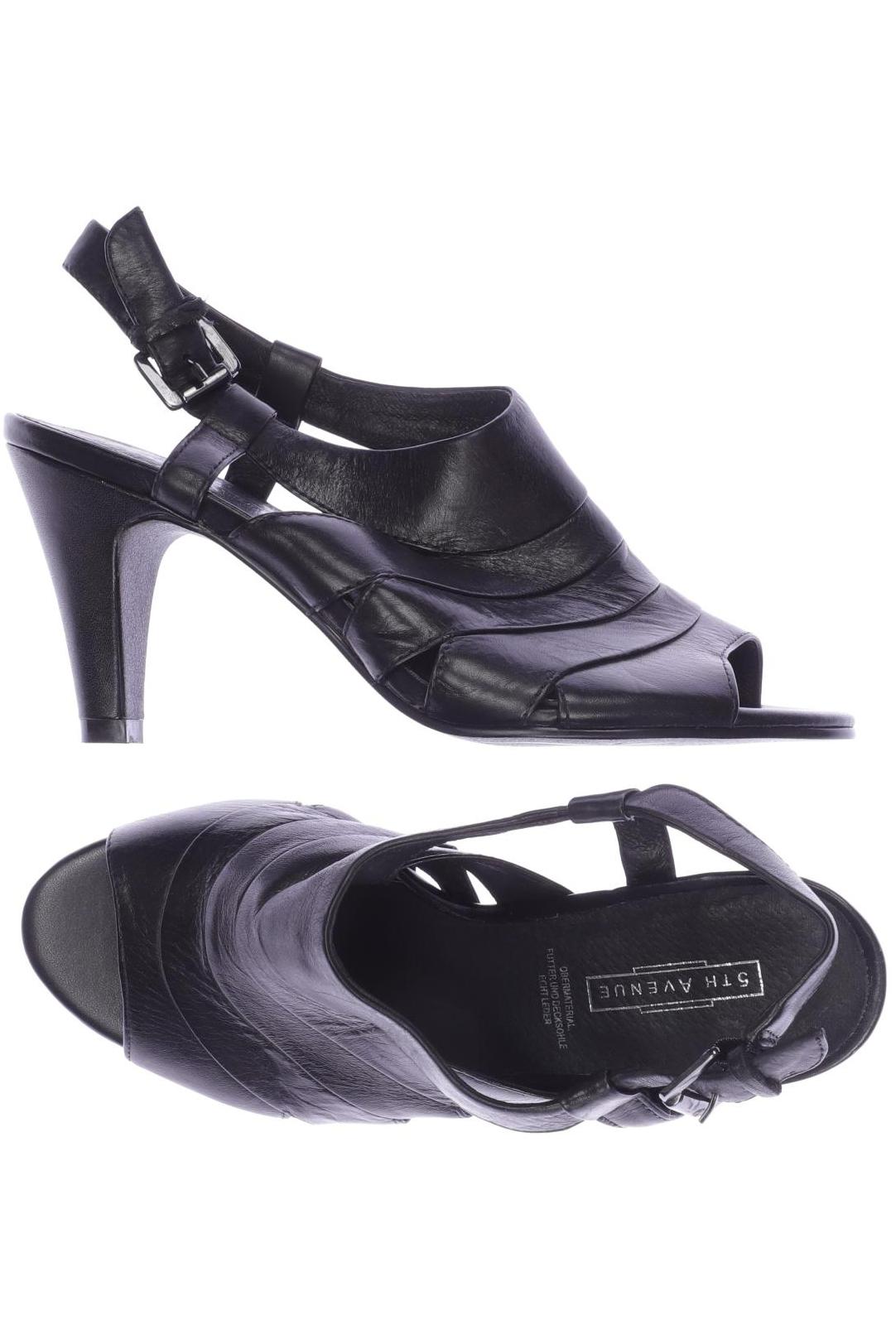 

5th Avenue Damen Sandale, schwarz