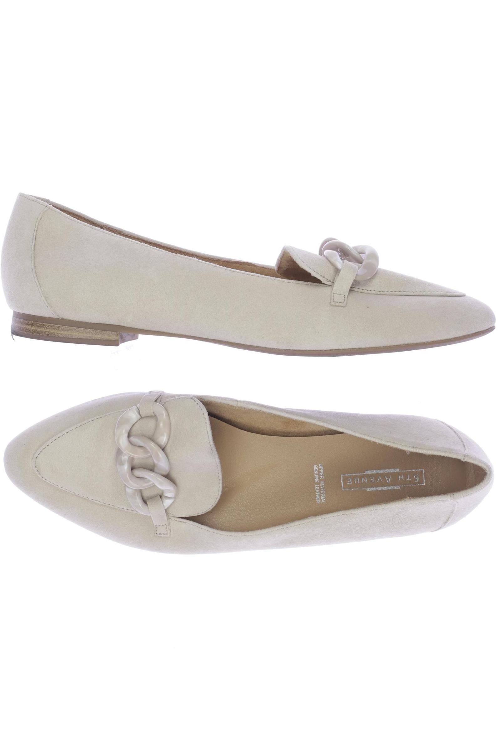 

5th Avenue Damen Halbschuh, cremeweiß, Gr. 39