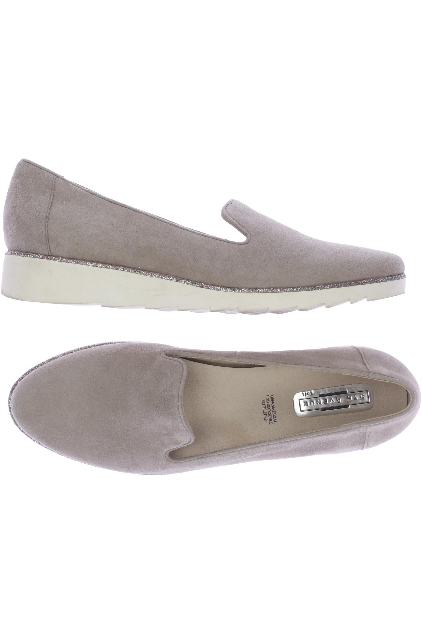

5th Avenue Damen Halbschuh, beige, Gr. 39