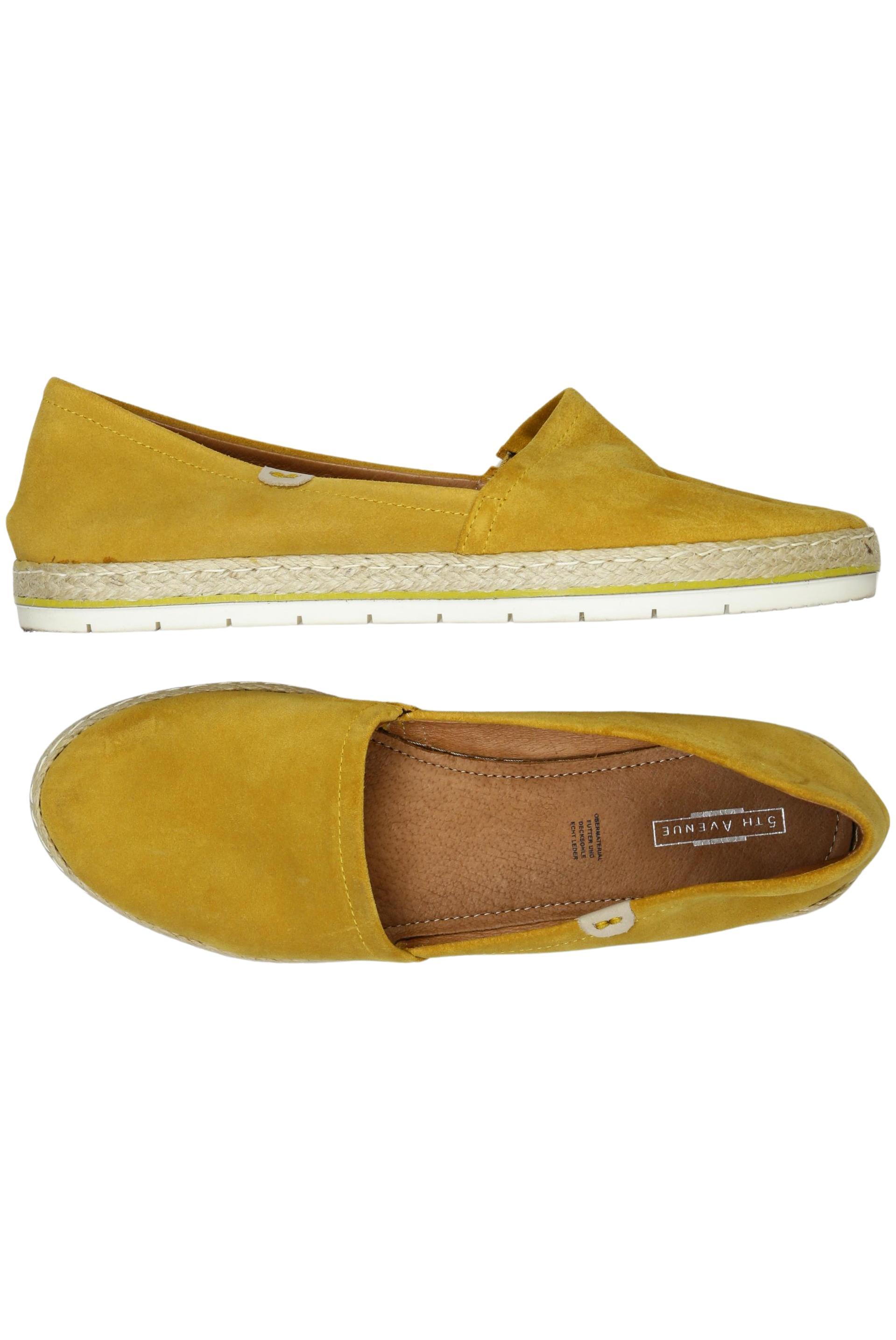 

5th Avenue Damen Halbschuh, gelb, Gr. 42