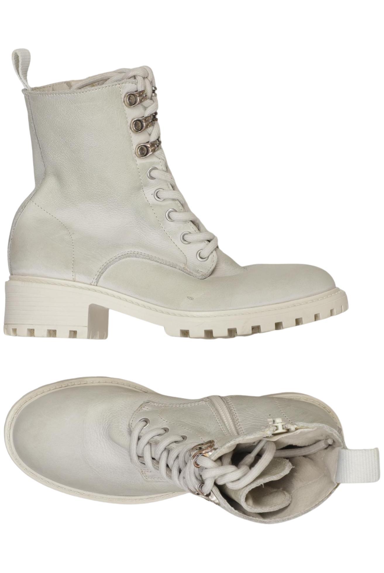 

5th Avenue Damen Stiefelette, cremeweiß, Gr. 36