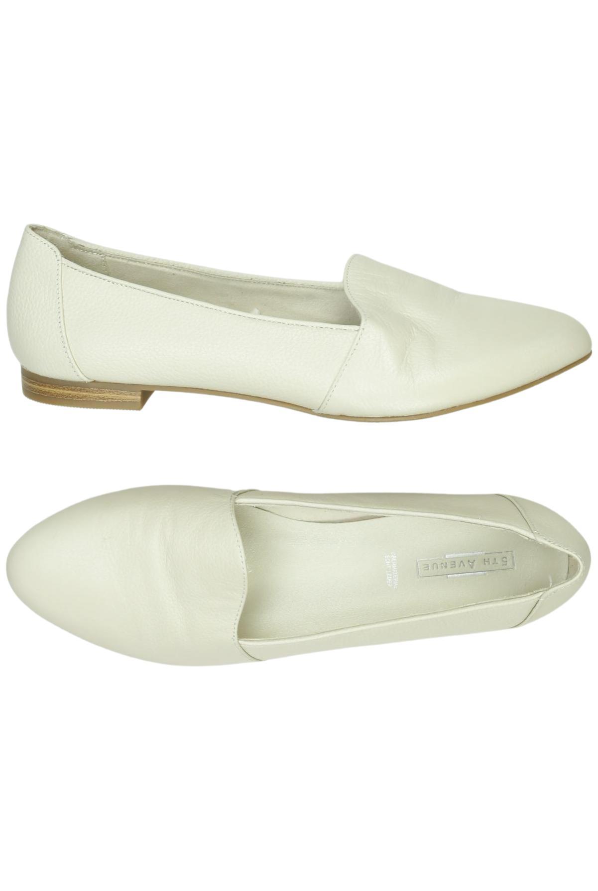 

5th Avenue Damen Ballerinas, weiß, Gr. 39