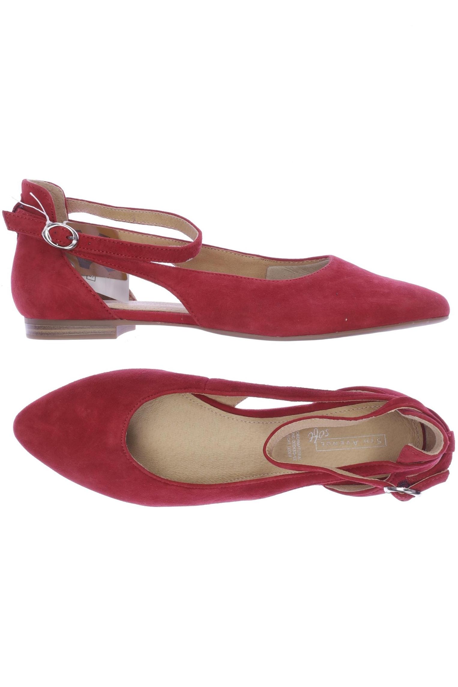 

5th Avenue Damen Ballerinas, rot, Gr. 41