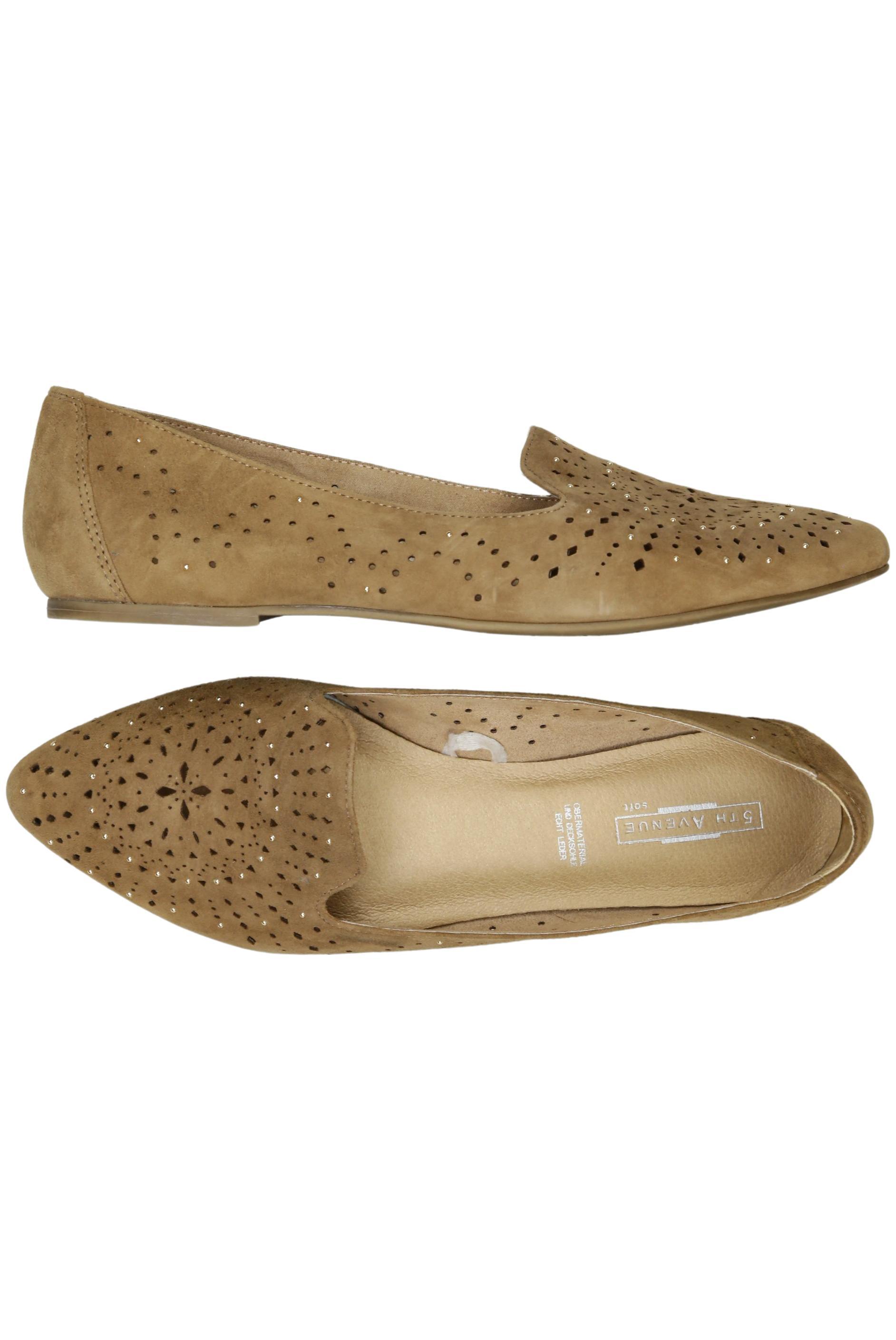 

5th Avenue Damen Ballerinas, beige, Gr. 38