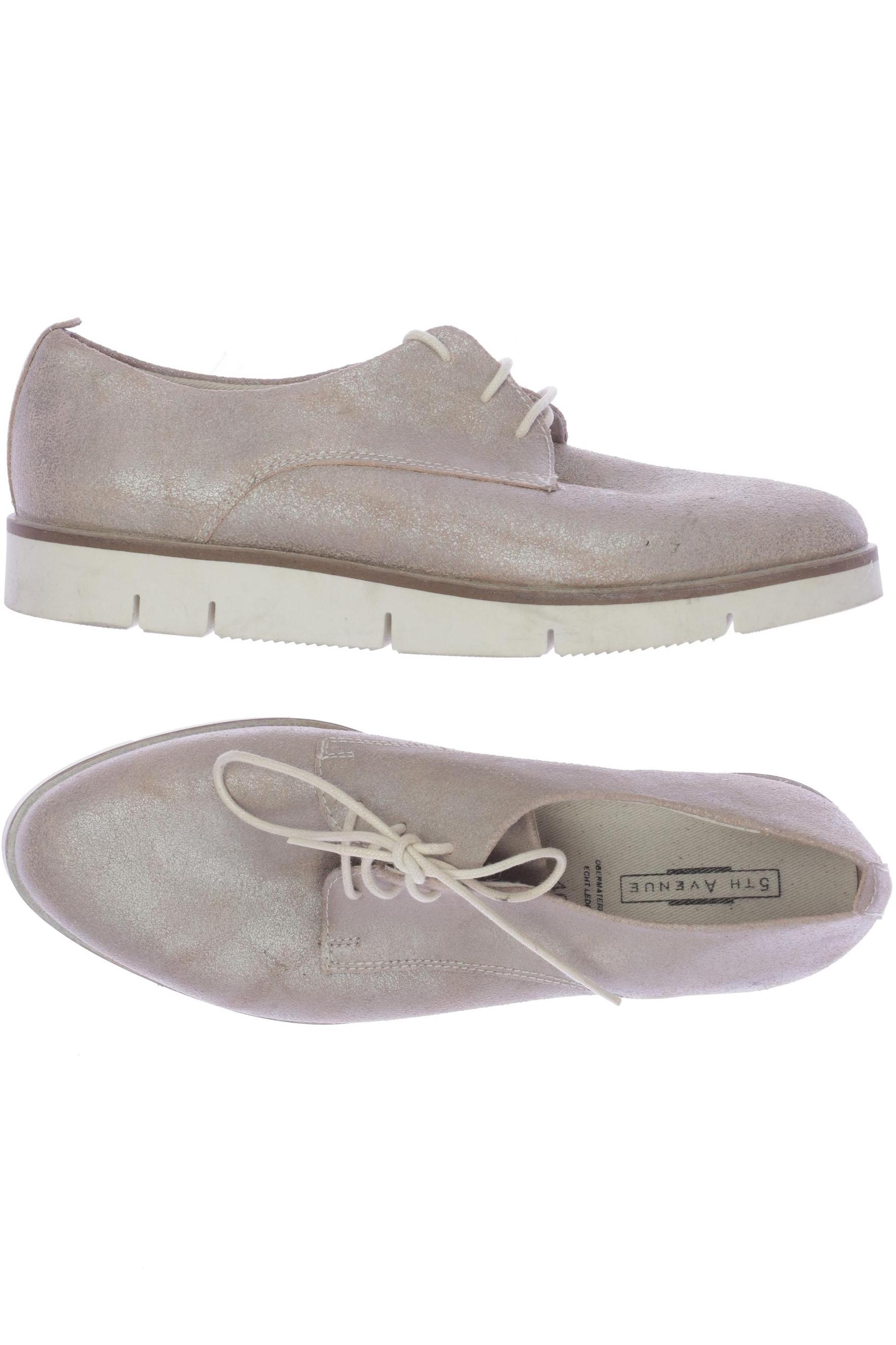 

5th Avenue Damen Halbschuh, beige, Gr. 40