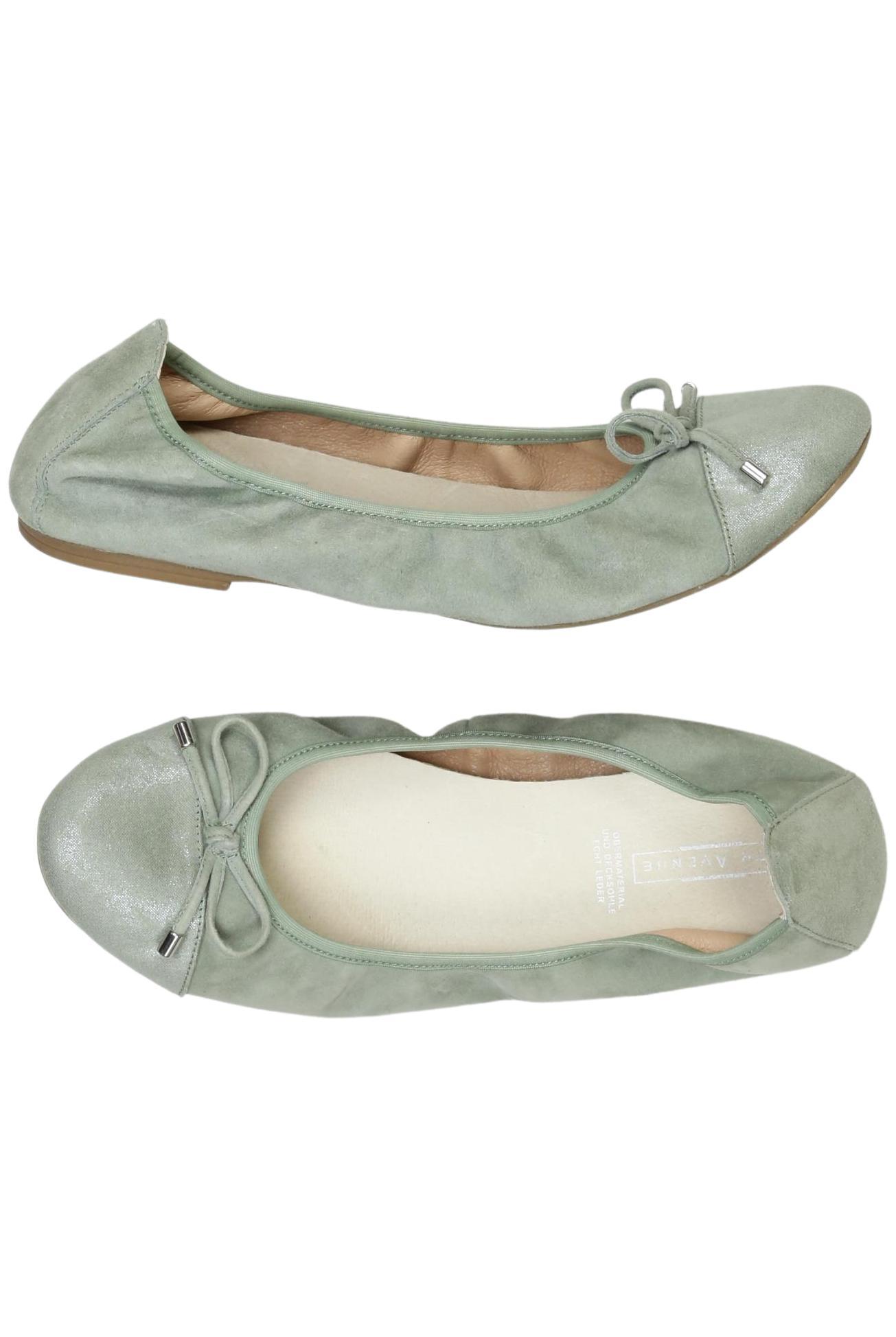 Thumbnail - 5th Avenue Damen Ballerinas, hellgrün, Gr. 38