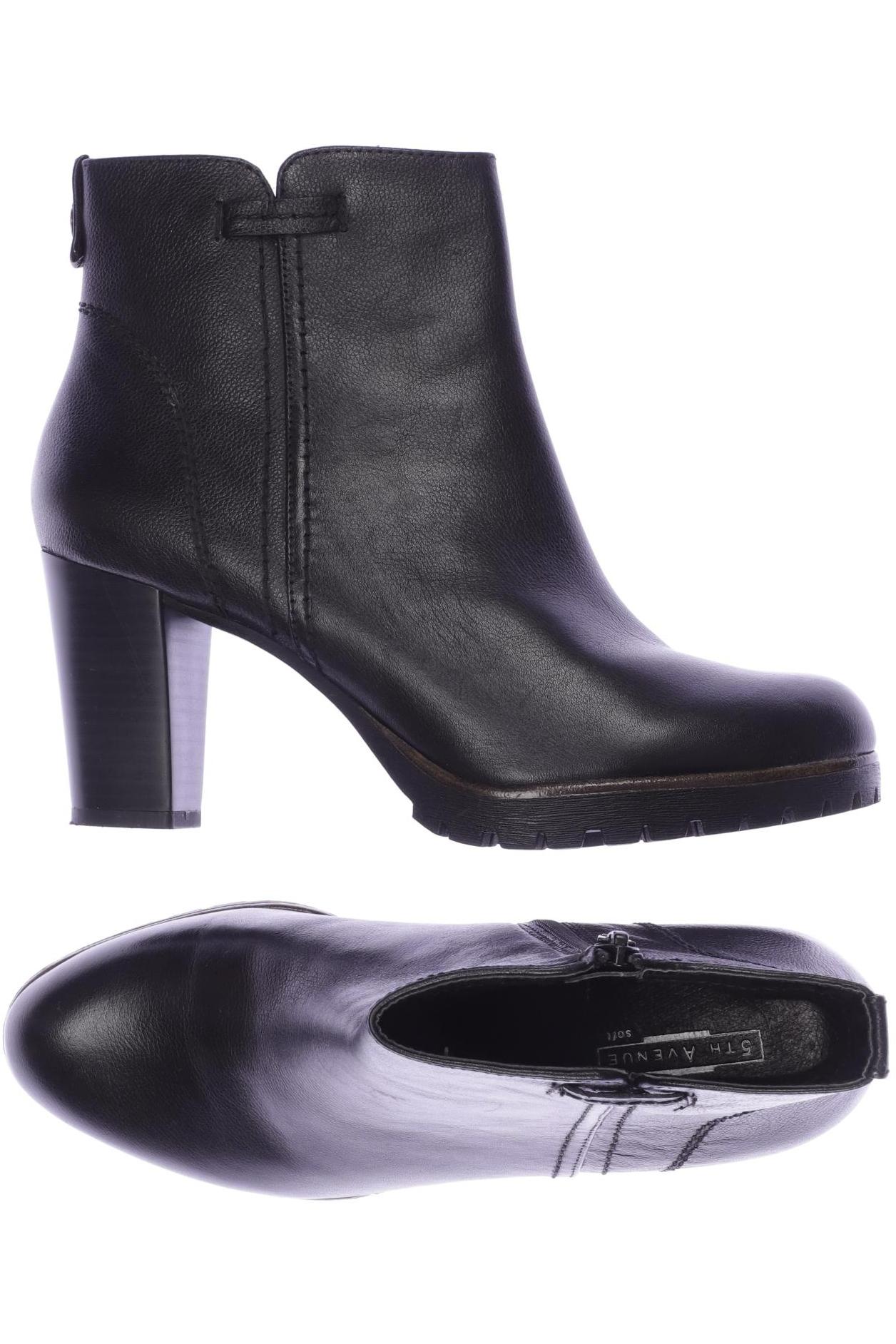 

5th Avenue Damen Stiefelette, schwarz, Gr. 38