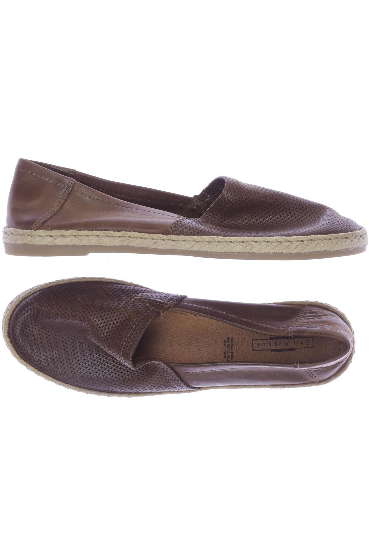 

5th Avenue Damen Halbschuh, braun, Gr. 38