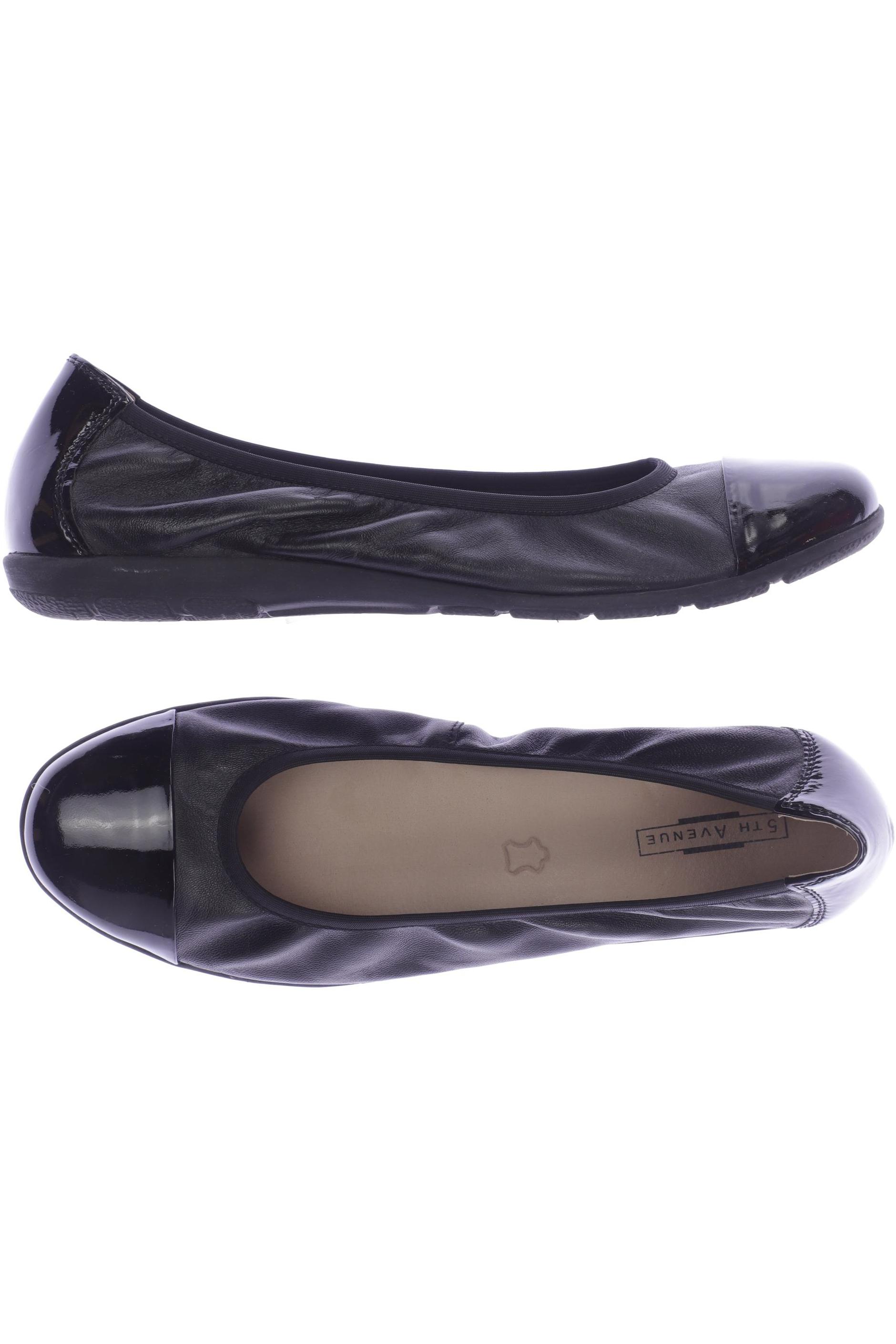 

5th Avenue Damen Ballerinas, schwarz