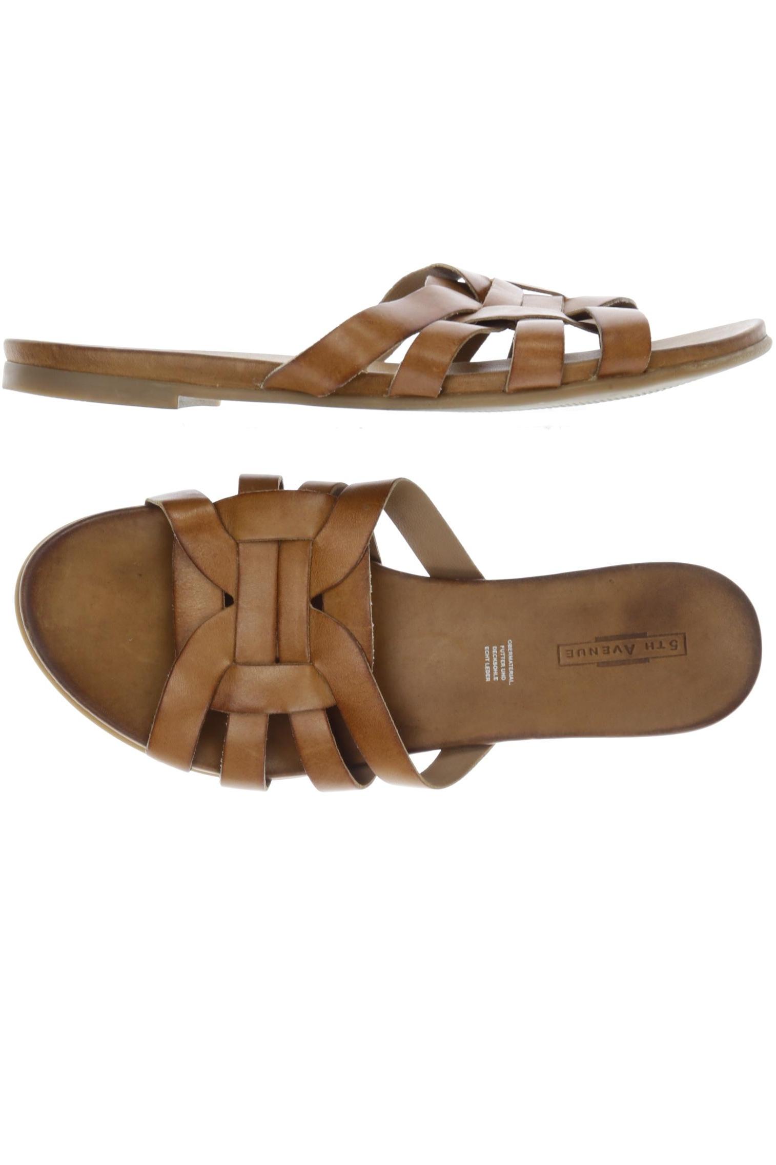 

5th Avenue Damen Sandale, braun, Gr. 42