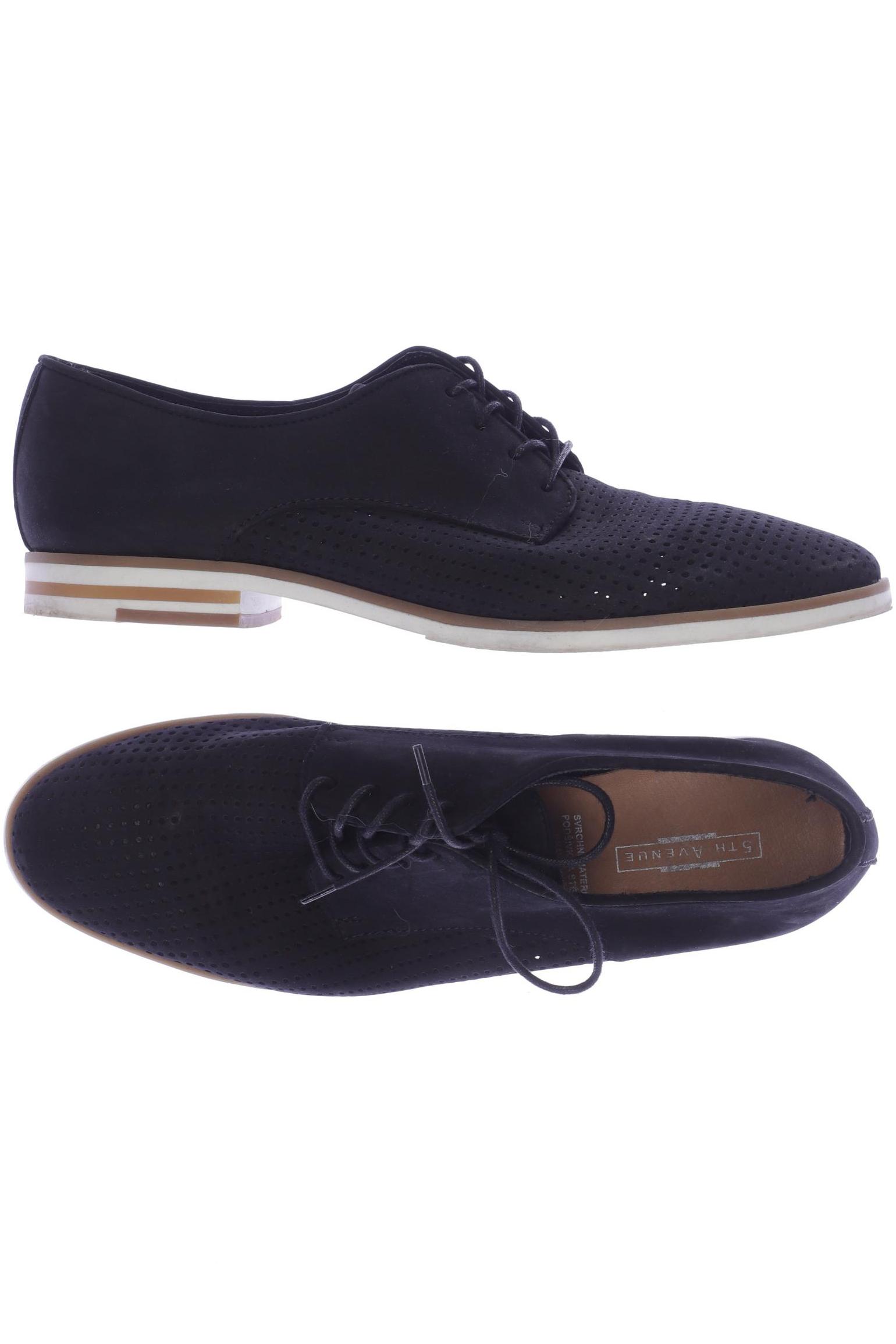 

5th Avenue Damen Halbschuh, schwarz, Gr. 39