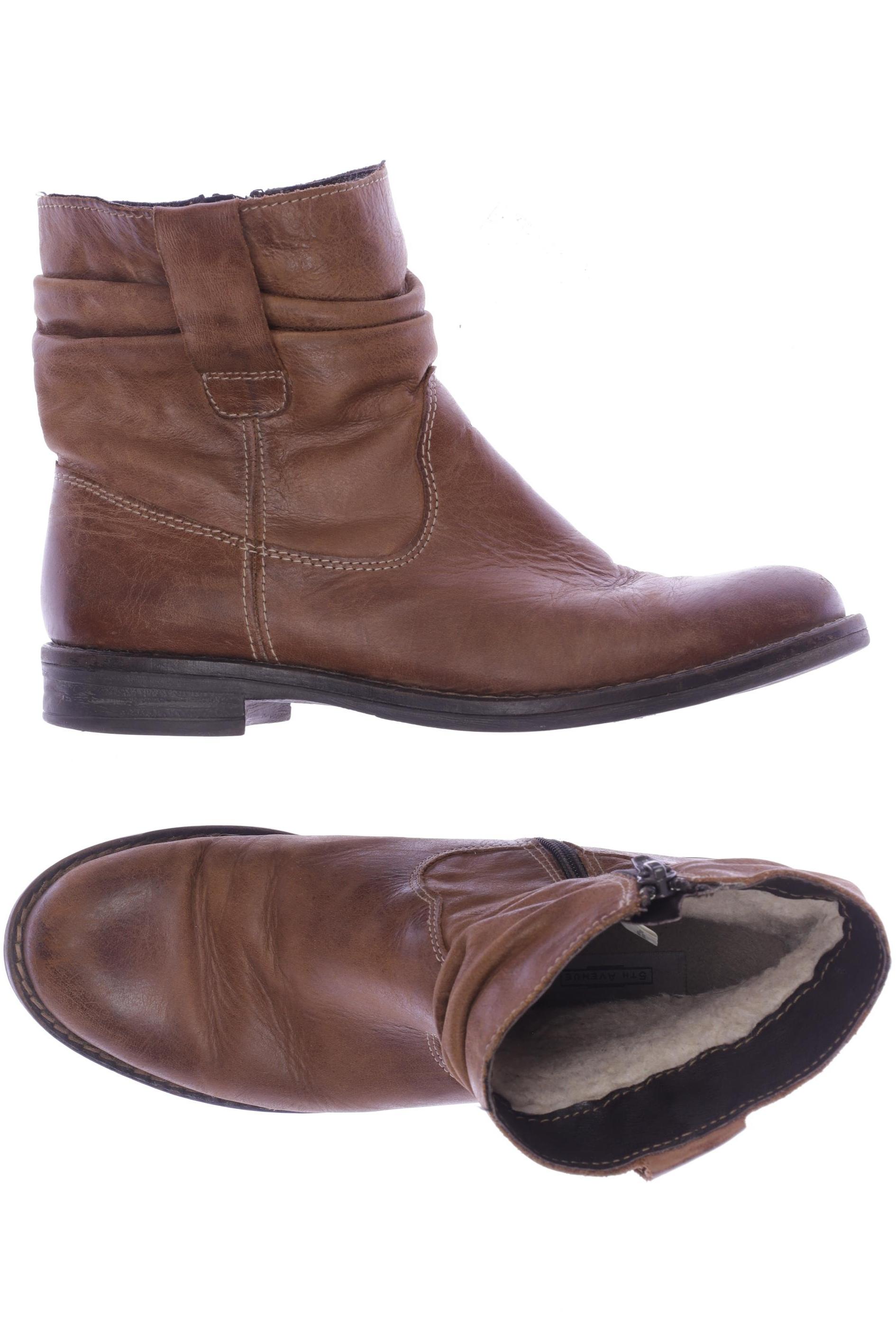 

5th Avenue Damen Stiefelette, braun, Gr. 38