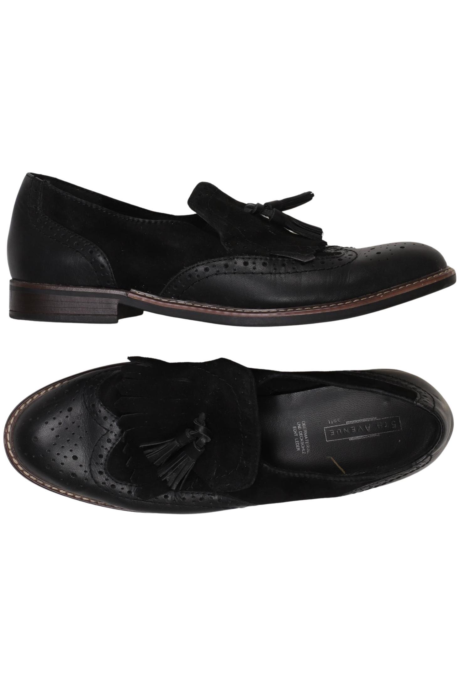 

5th Avenue Damen Halbschuh, schwarz, Gr. 39