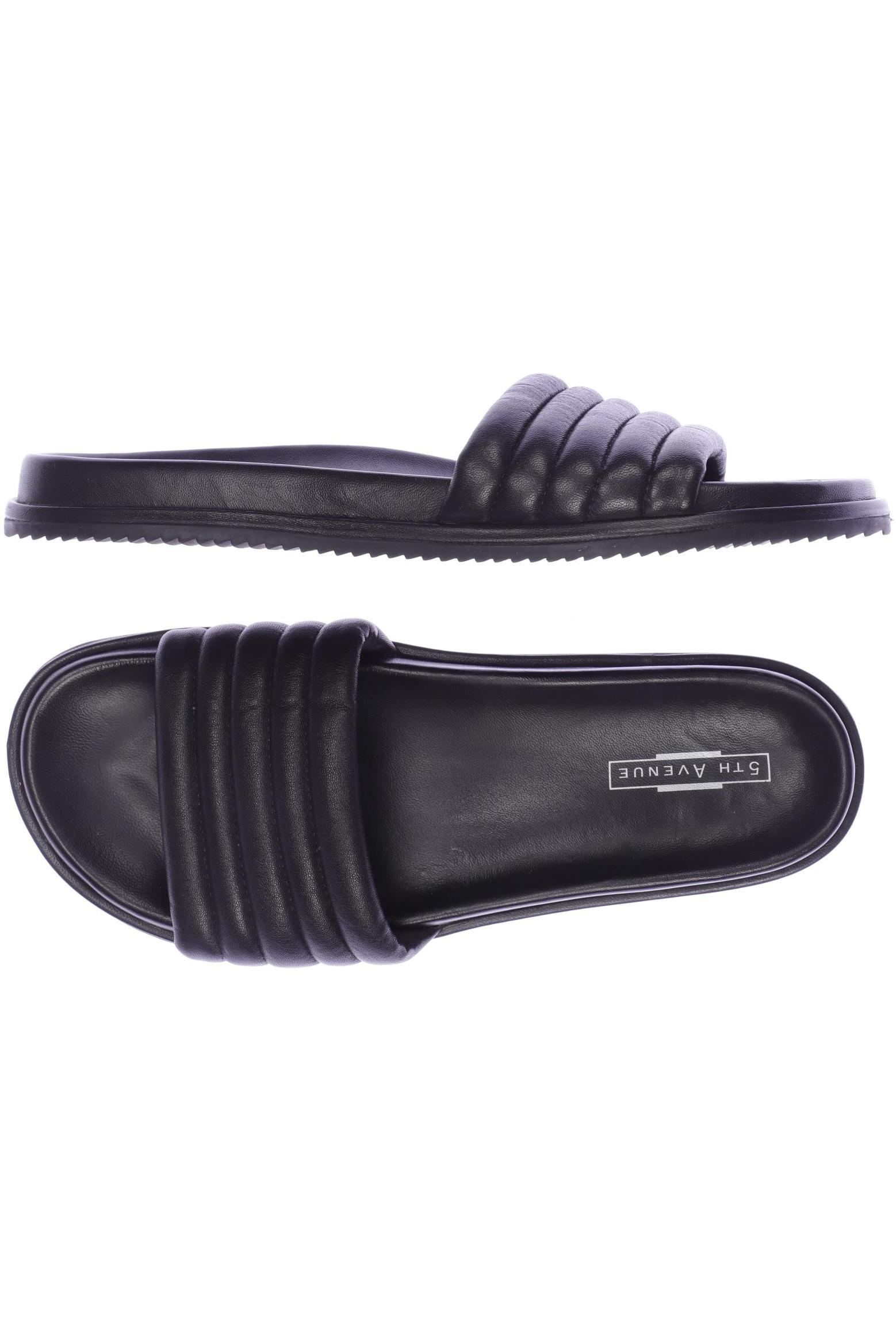 

5th Avenue Damen Sandale, schwarz, Gr. 39
