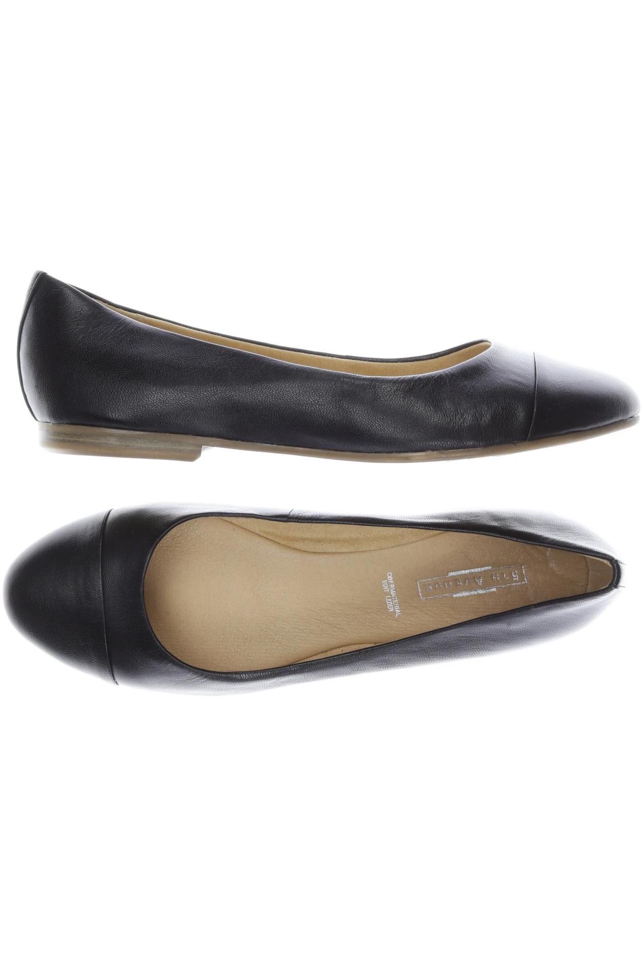 

5th Avenue Damen Ballerinas, schwarz, Gr. 38