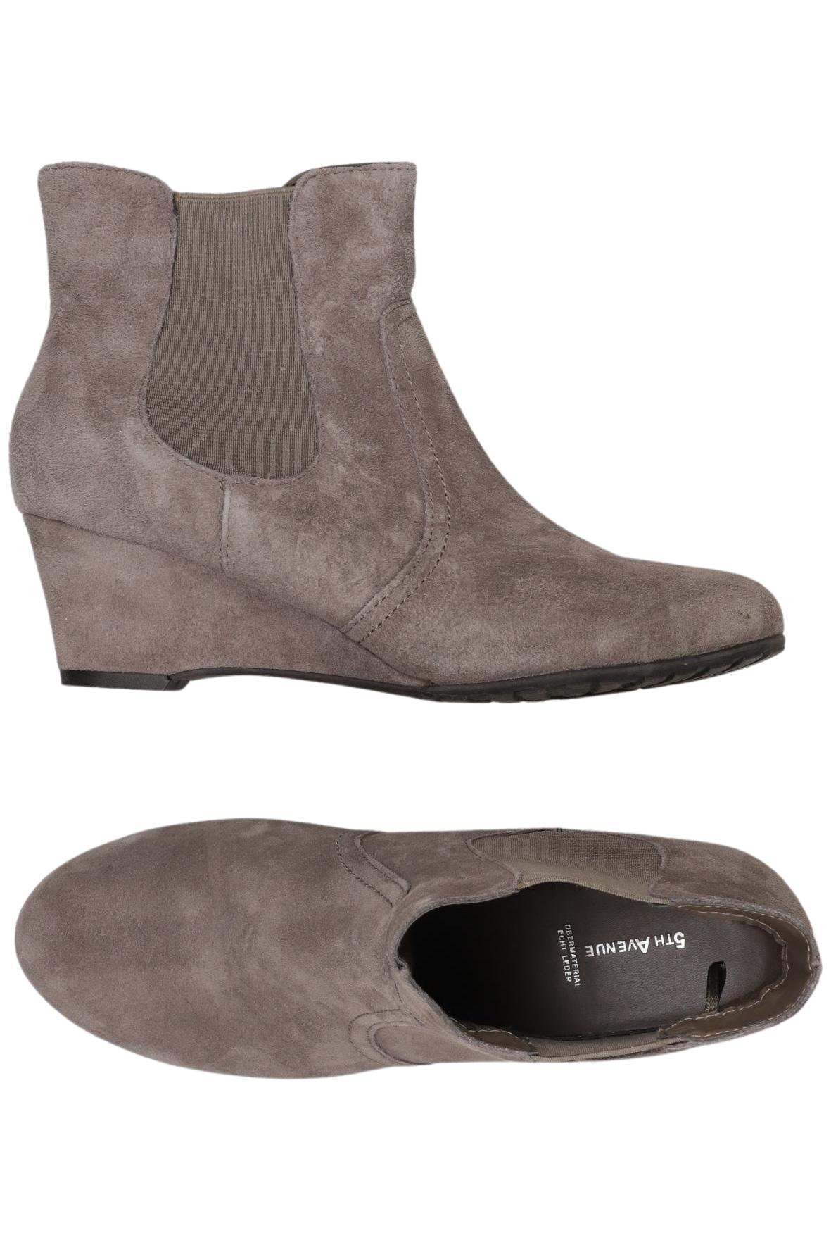 

5th Avenue Damen Stiefelette, grau, Gr. 38