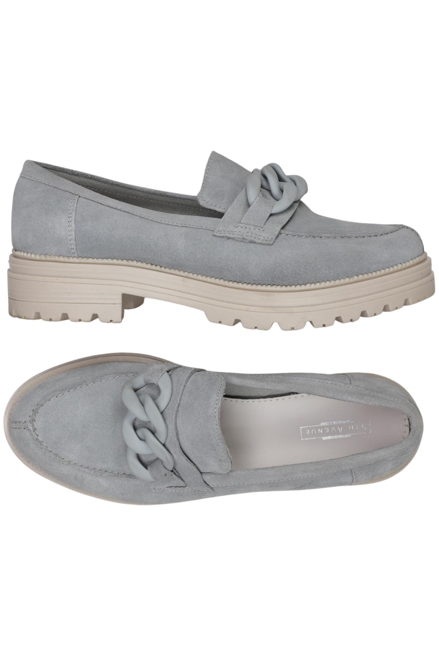 

5th Avenue Damen Halbschuh, grau, Gr. 40