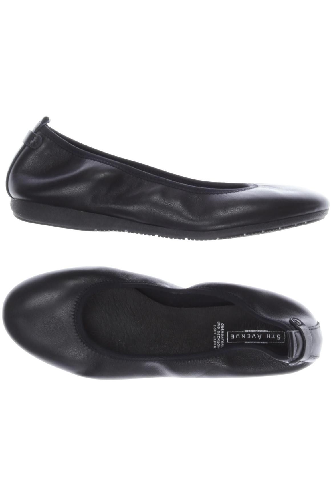 

5th Avenue Damen Ballerinas, schwarz, Gr. 38
