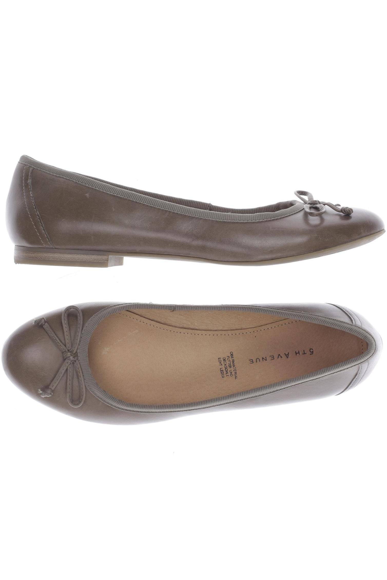 

5th Avenue Damen Ballerinas, braun, Gr. 39