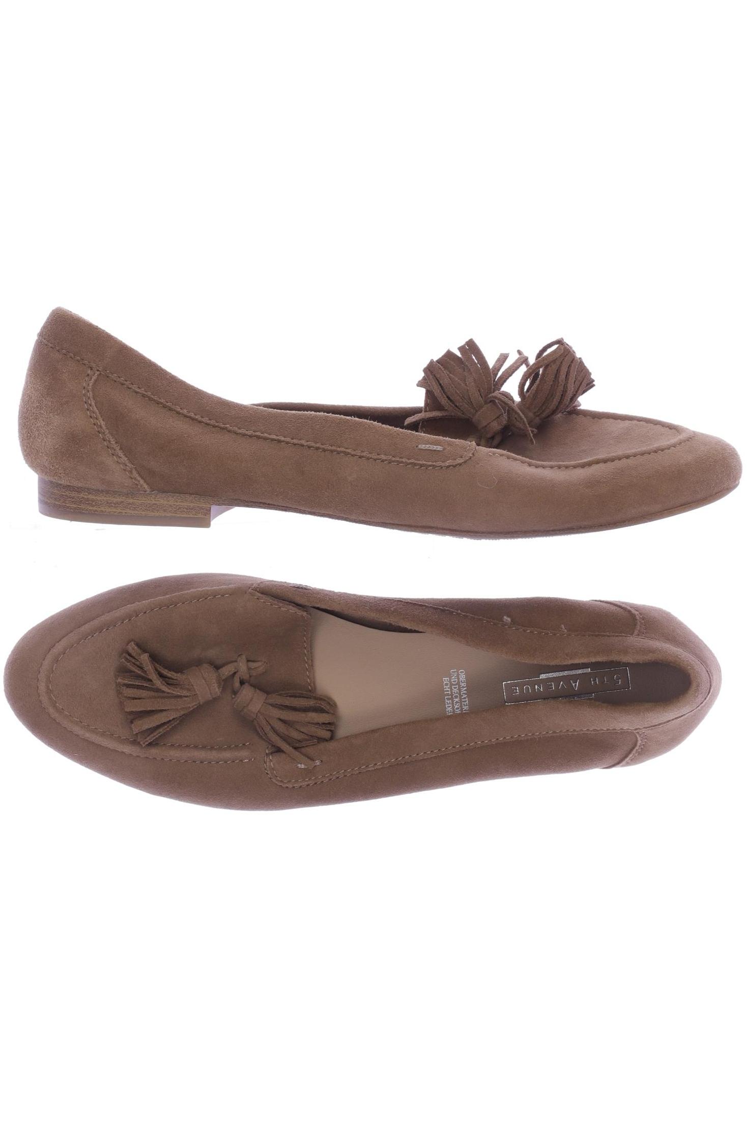 

5th Avenue Damen Halbschuh, braun, Gr. 37