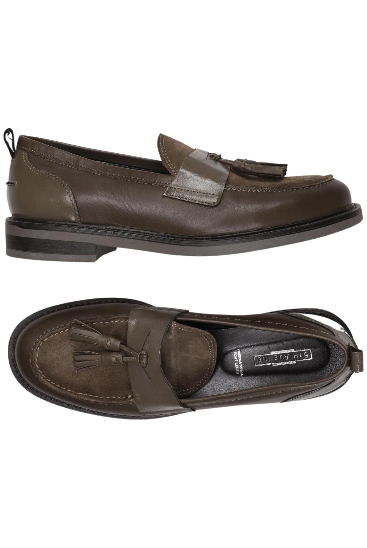 Thumbnail - 5th Avenue Damen Halbschuh, braun, Gr. 40