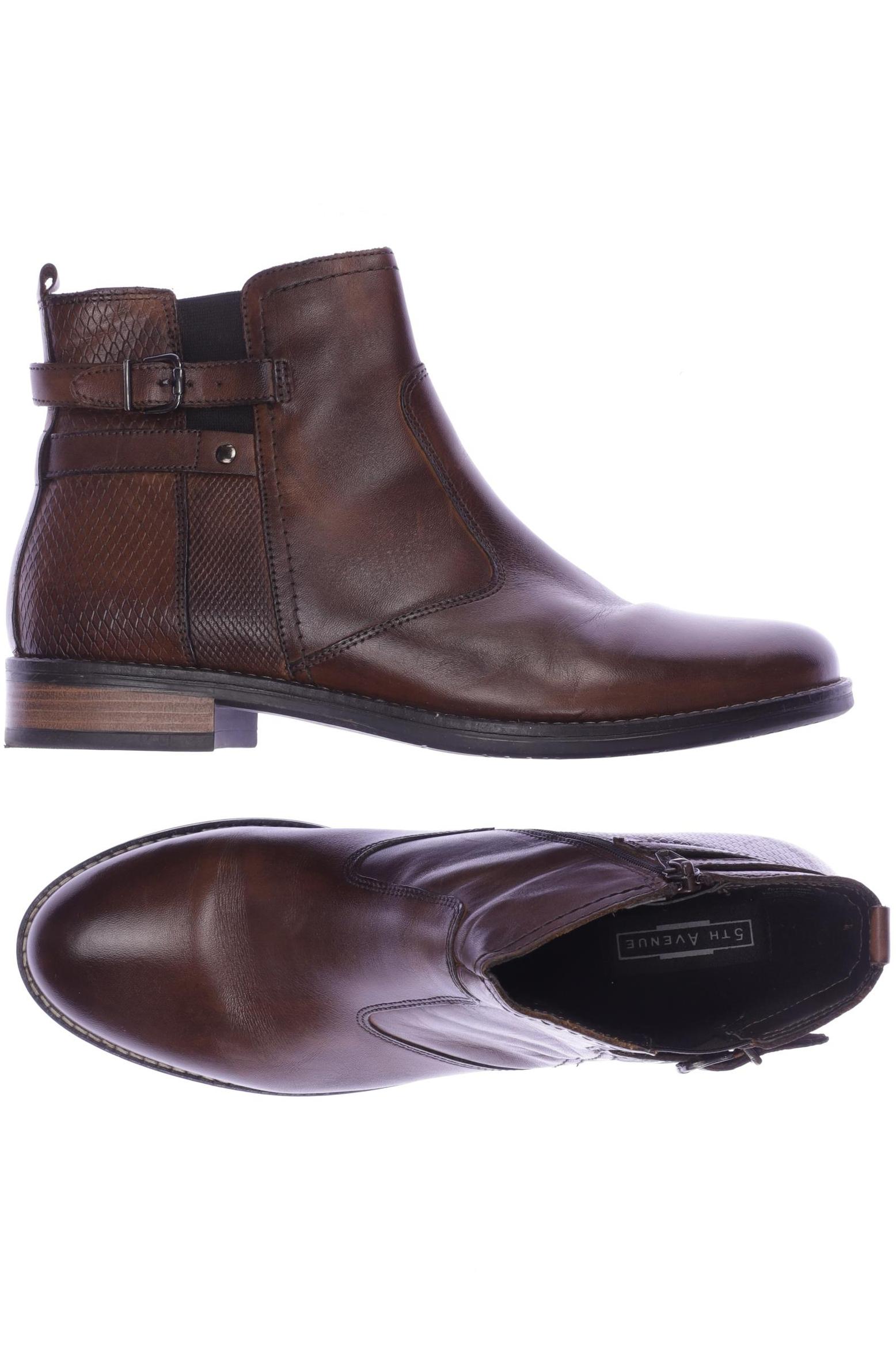 

5th Avenue Damen Stiefelette, braun, Gr. 42