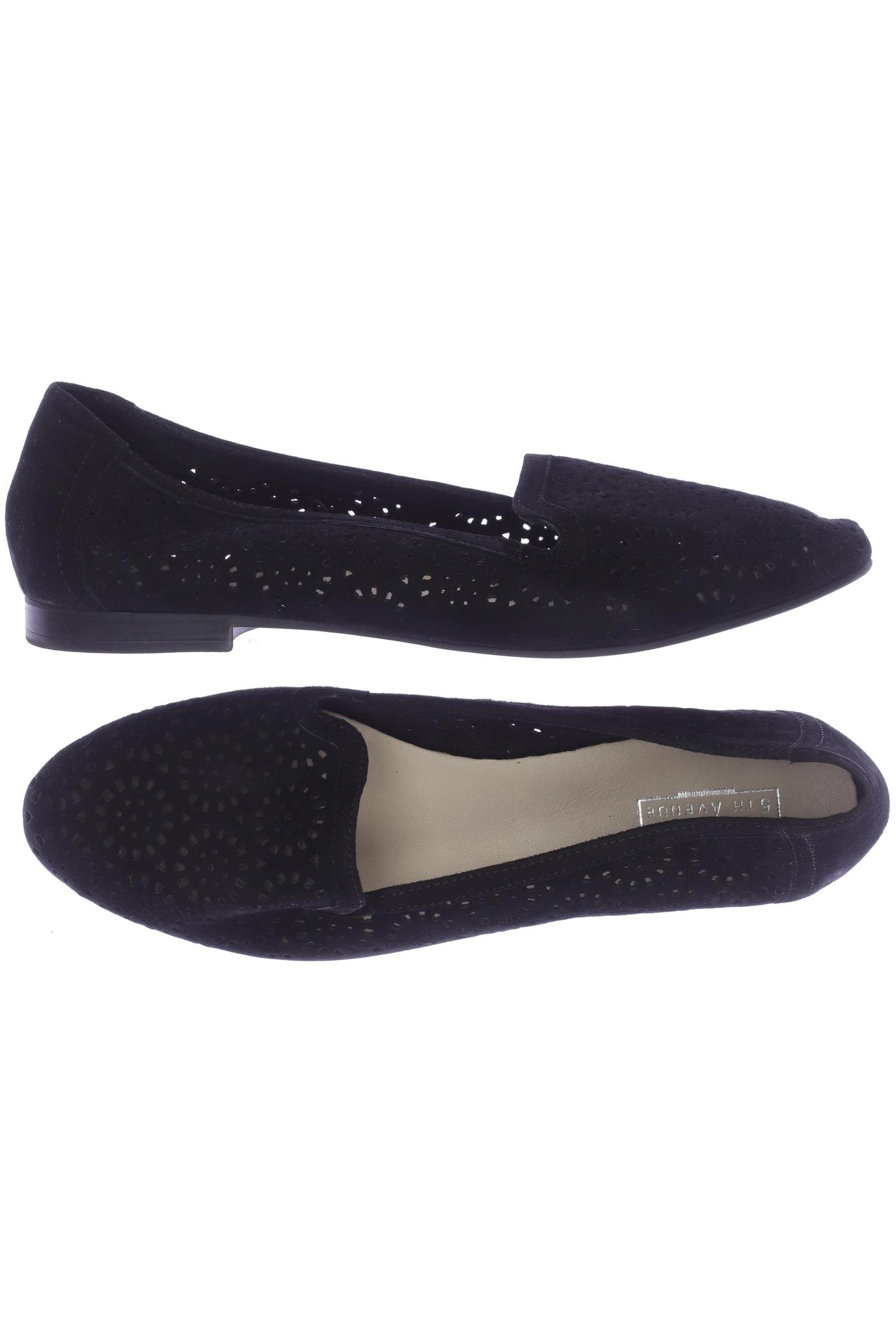 

5th Avenue Damen Ballerinas, schwarz, Gr. 40